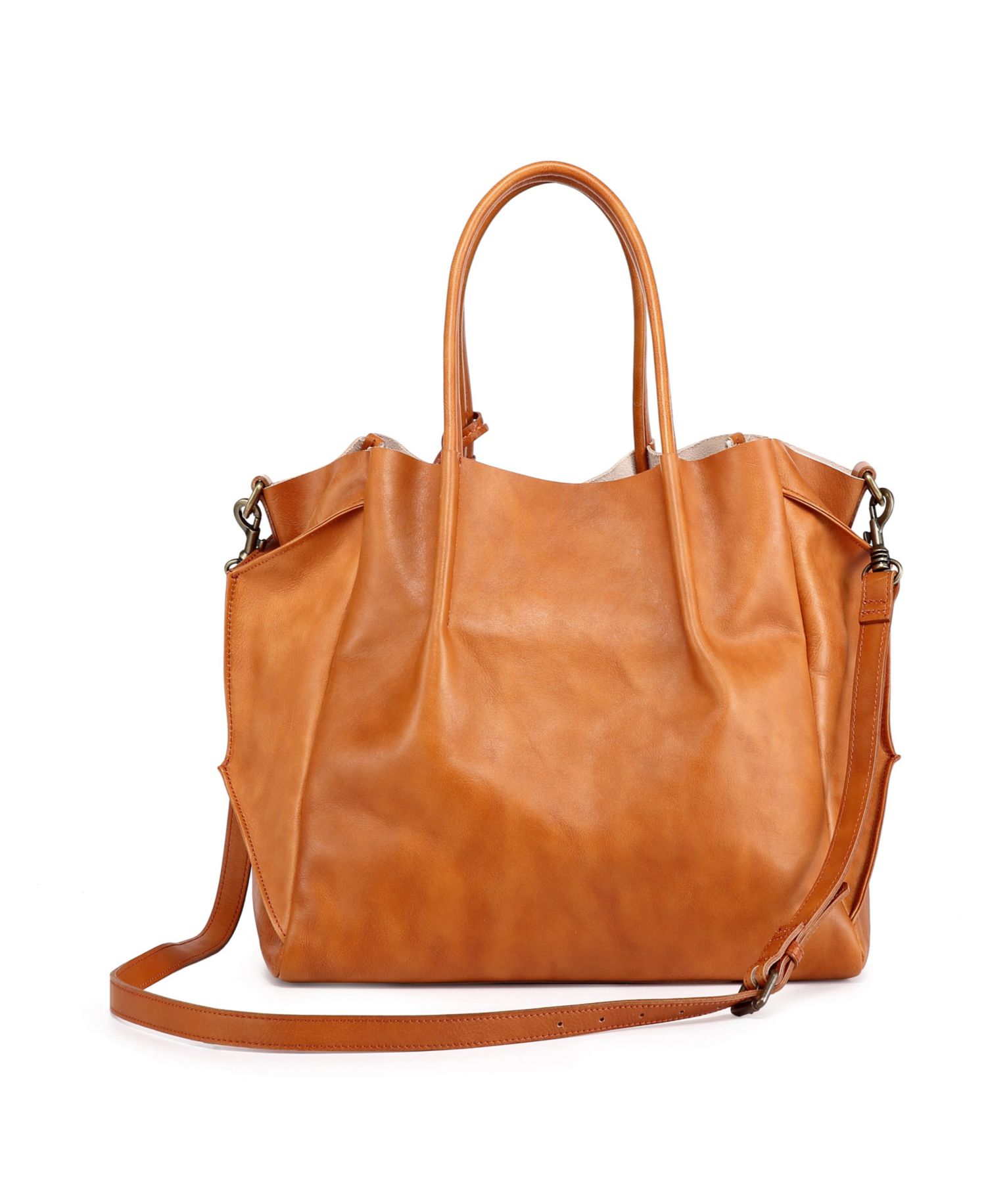 Sprout Land Extra-Large Leather Tote Bag