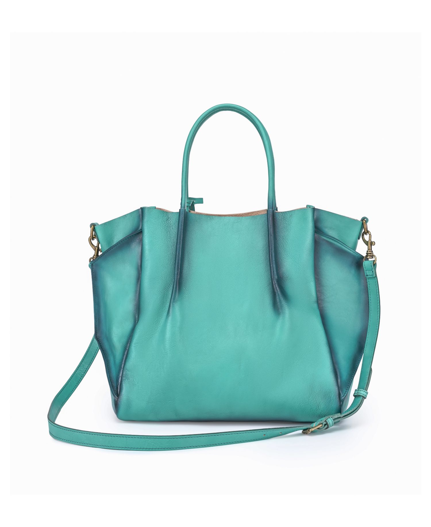Sprout Land Extra-Large Leather Tote Bag