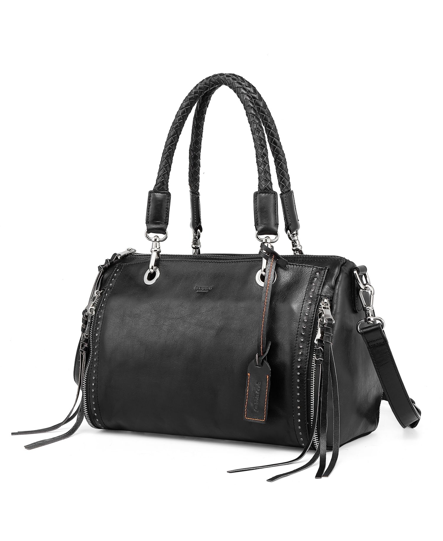 Lily Small Leather Satchel Bag