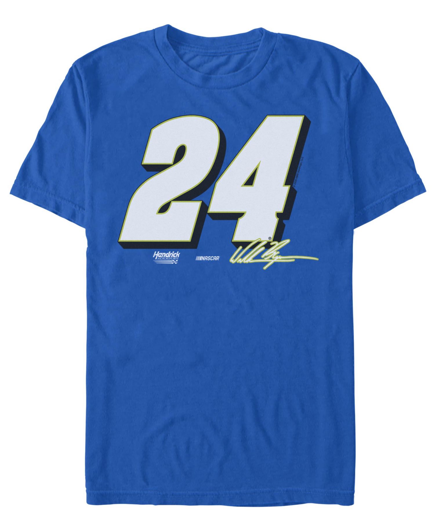 Men's Nascar No. 24 Driver Number Signature Graphic T-Shirt