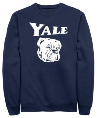 Men's Yale Bulldogs Mascot Logo Graphic Crewneck Sweatshirt