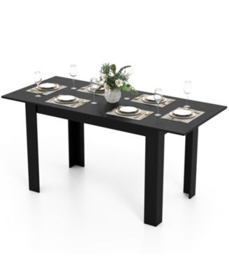 Extendable Dining Table for 4-8 with 47-to-62-Inch Top