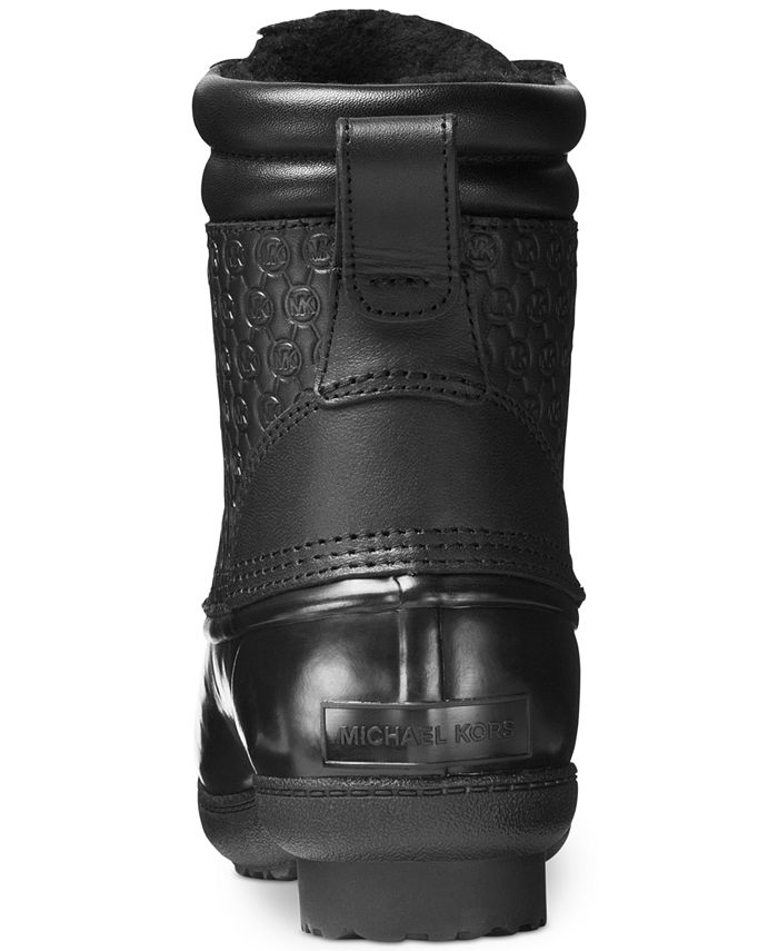 michael michael kors corey lace up booties