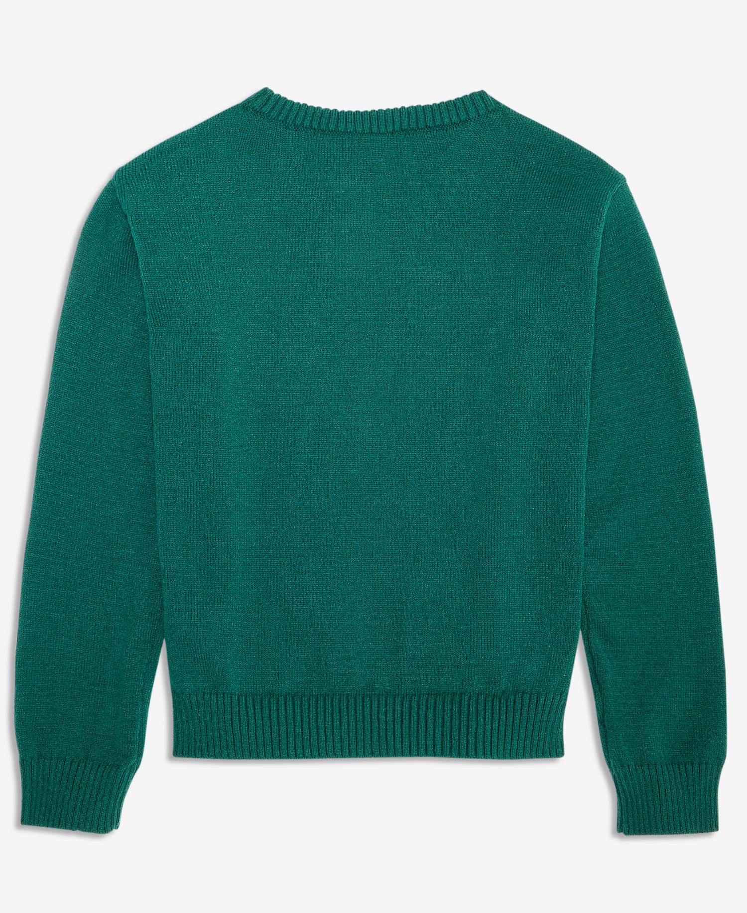 Girls' 4-16 Sequin Dreamyarn Crewneck Long-Sleeve Sweater