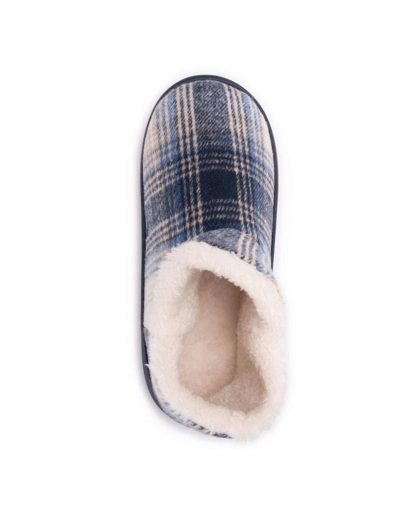 Женские тапочки MUK LUKS Aveline Bootie Slippers, цвет: Тёмно-синий — фото 8