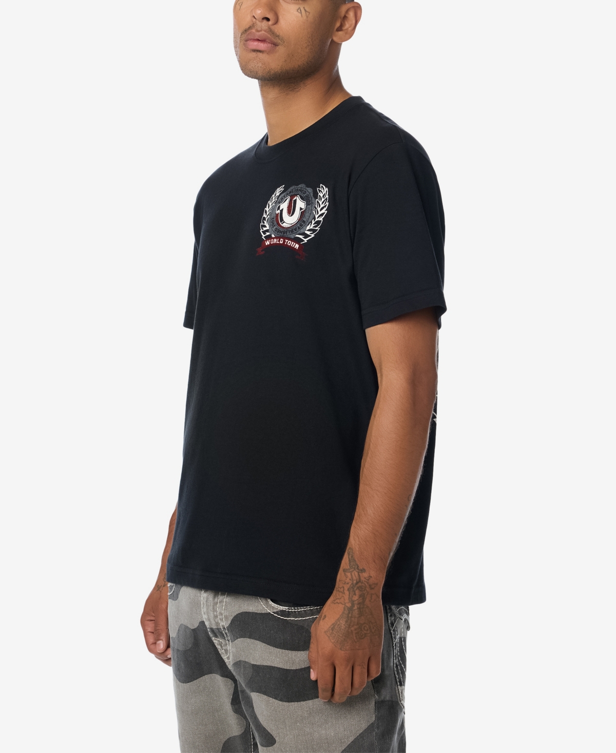 True Religion Men's Horseshoe Crest T-Shirt