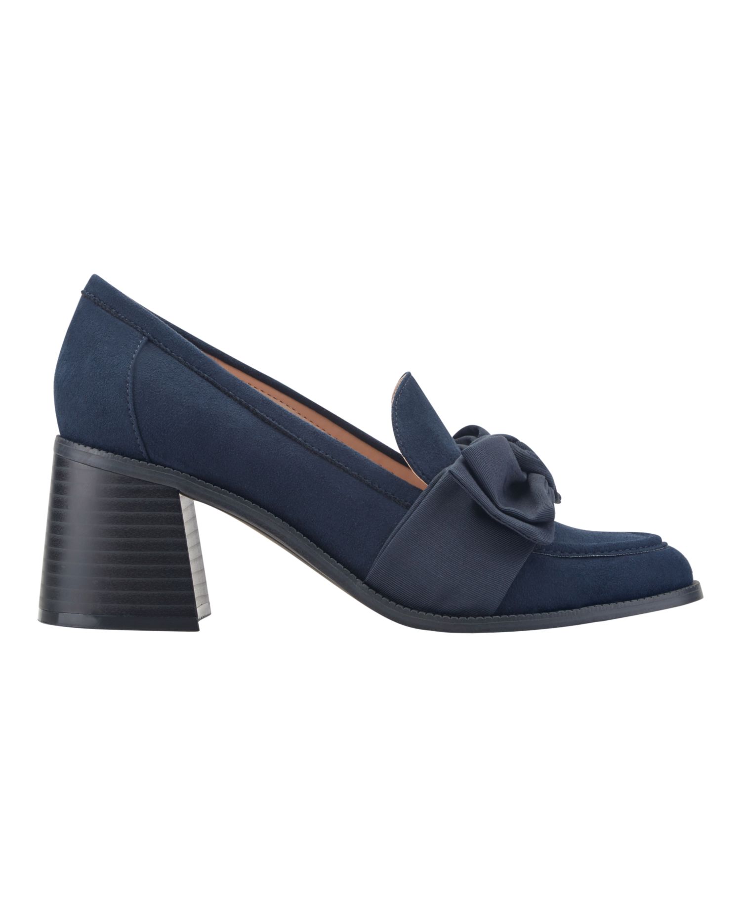 Women's Korrar Bow Block Heel Loafers