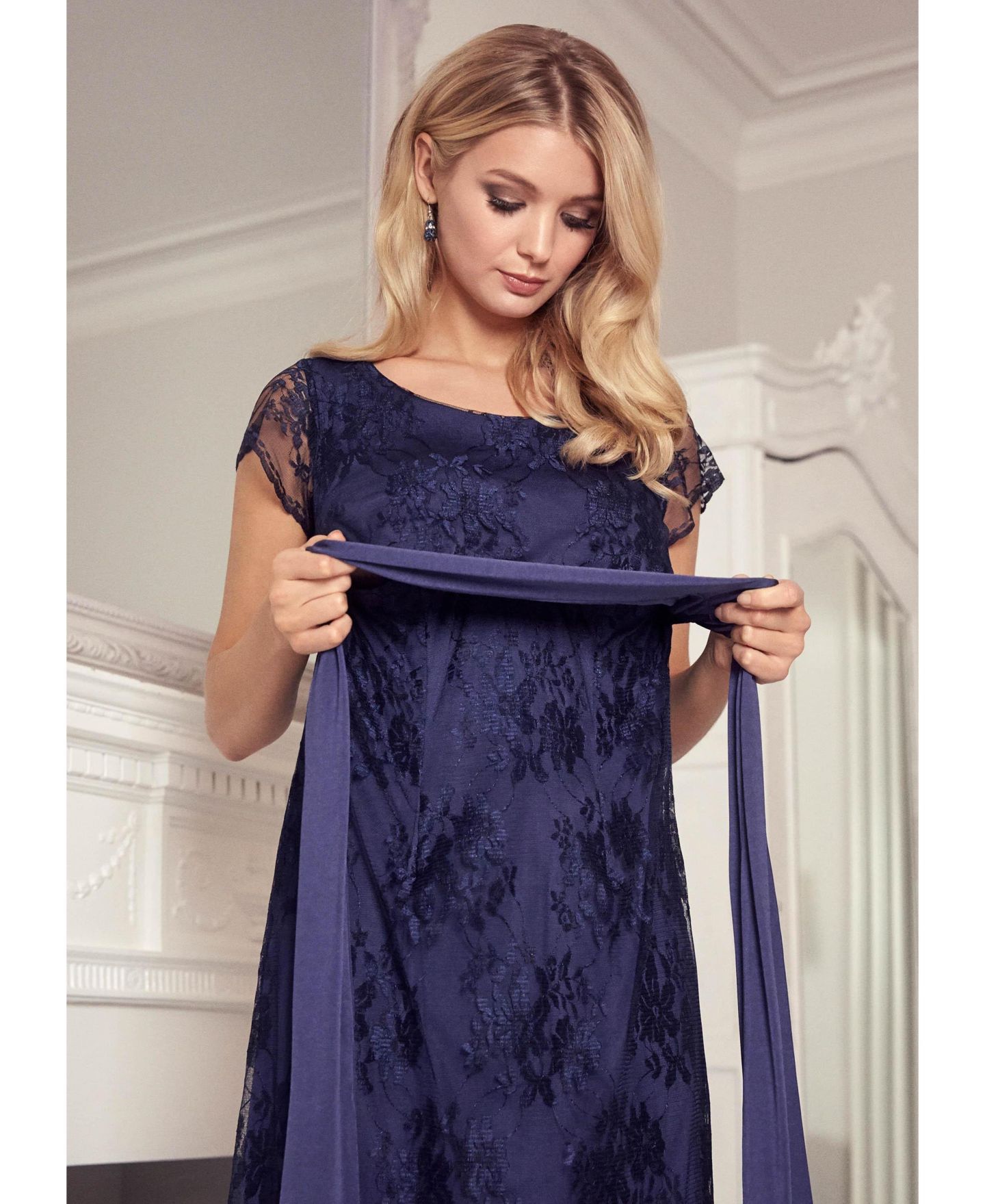 Женские платья Tiffany Rose Maternity Tiffany Rose April Nursing Gown, цвет: Arabian Nights — фото 7