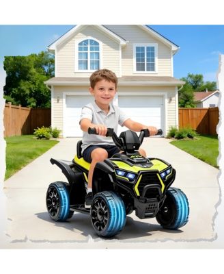 Kids 23.6 x 14.6 in Battery-Powered Quad Ride-On, Ages 3-5