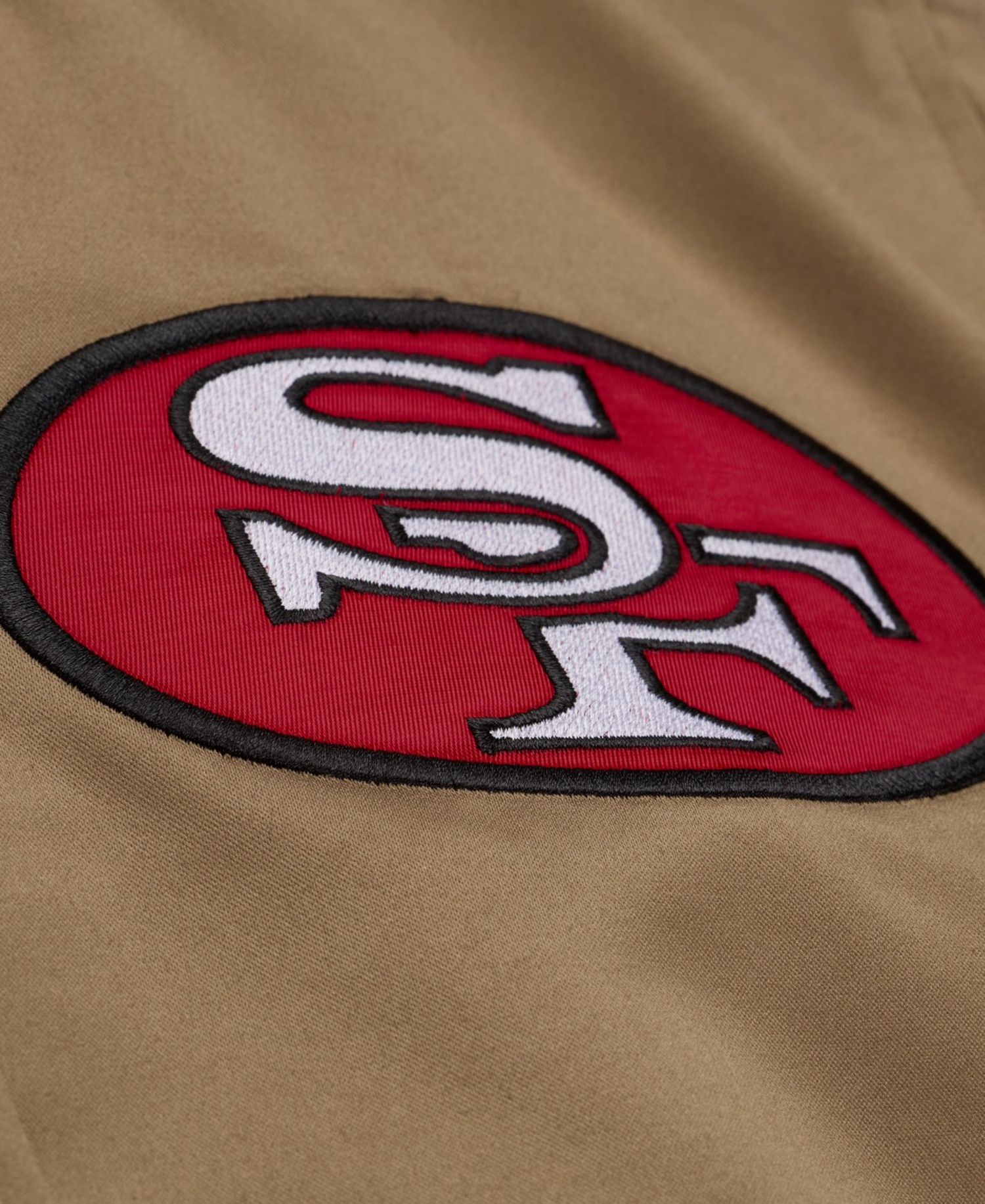 Women's San Francisco 49ers 80th Anniversary Satin Full-Snap Jacket