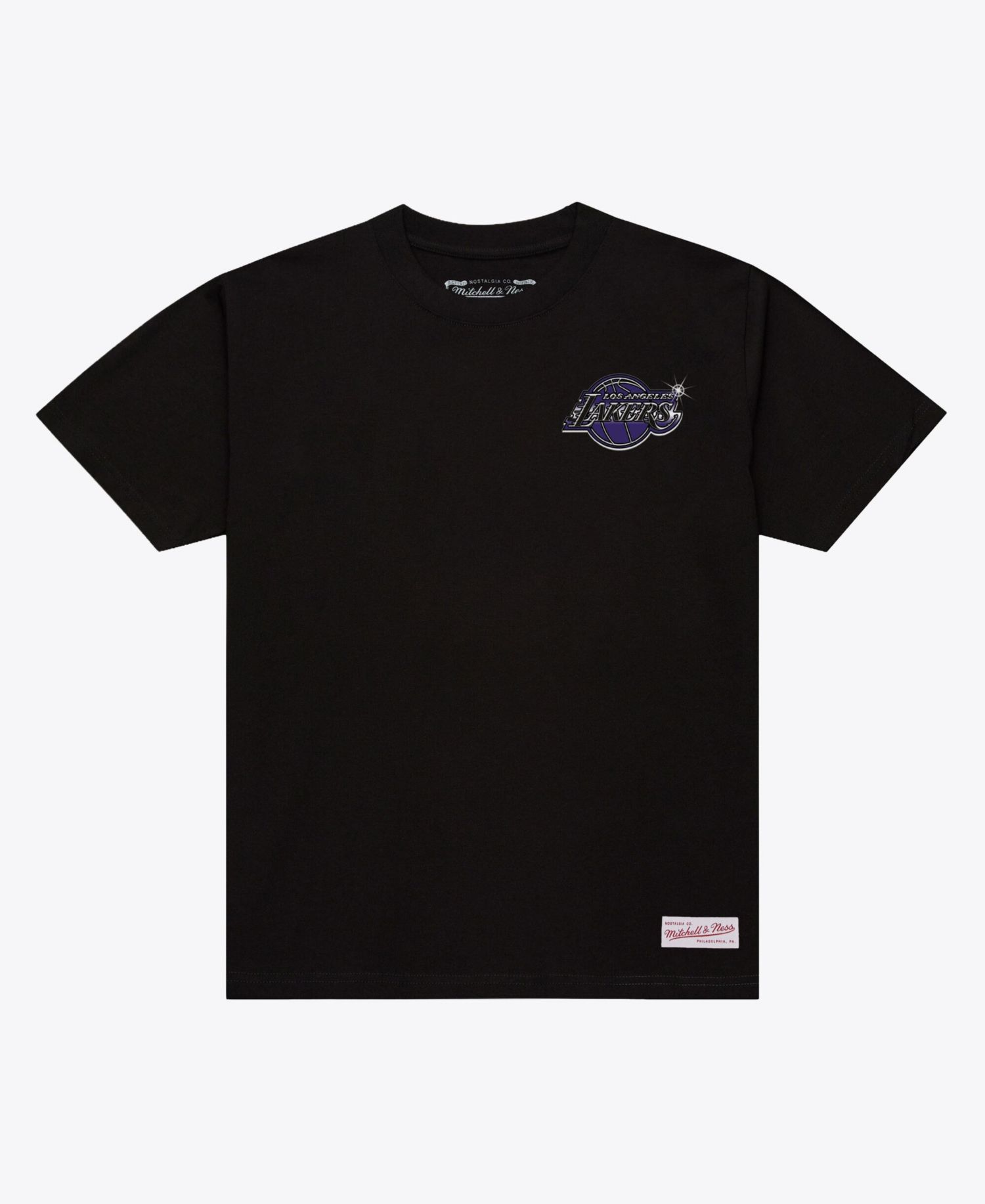 Men's Black Los Angeles Lakers Airbrush T-Shirt