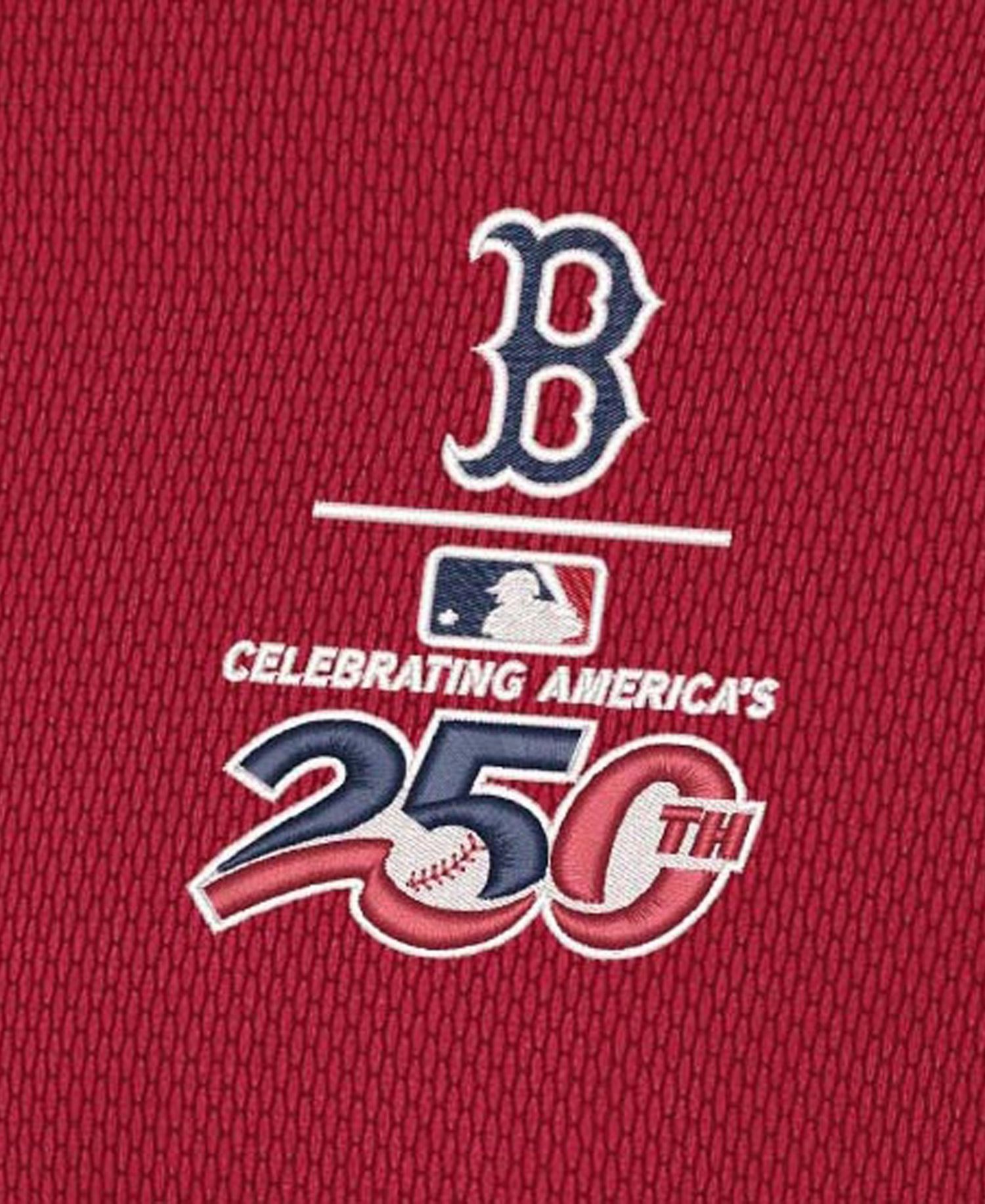 Men's Red Boston Red Sox Celebrating America's 250th Ellipse Polo Shirt