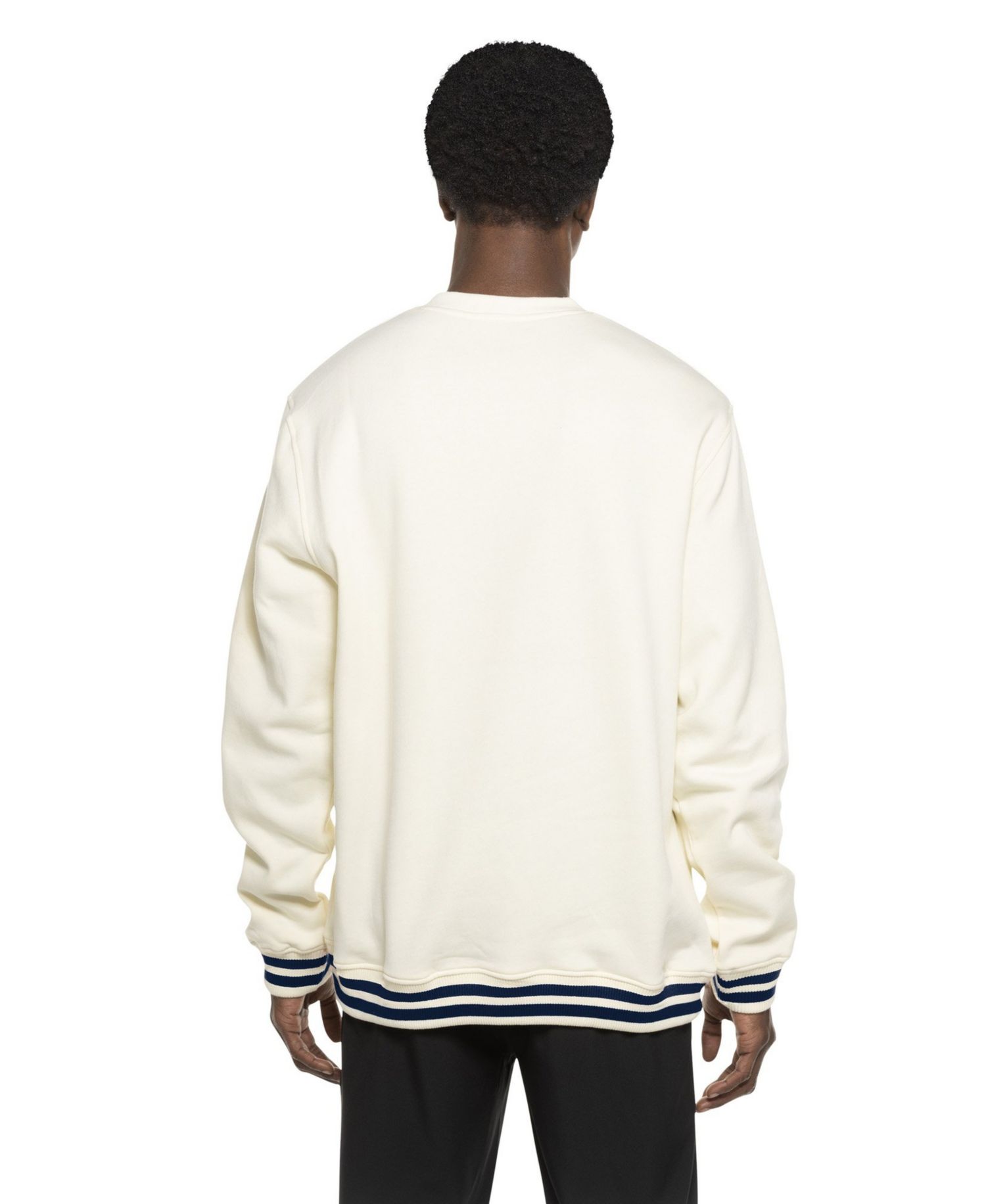 Men's White Cleveland Guardians Throwback Sweatshirt