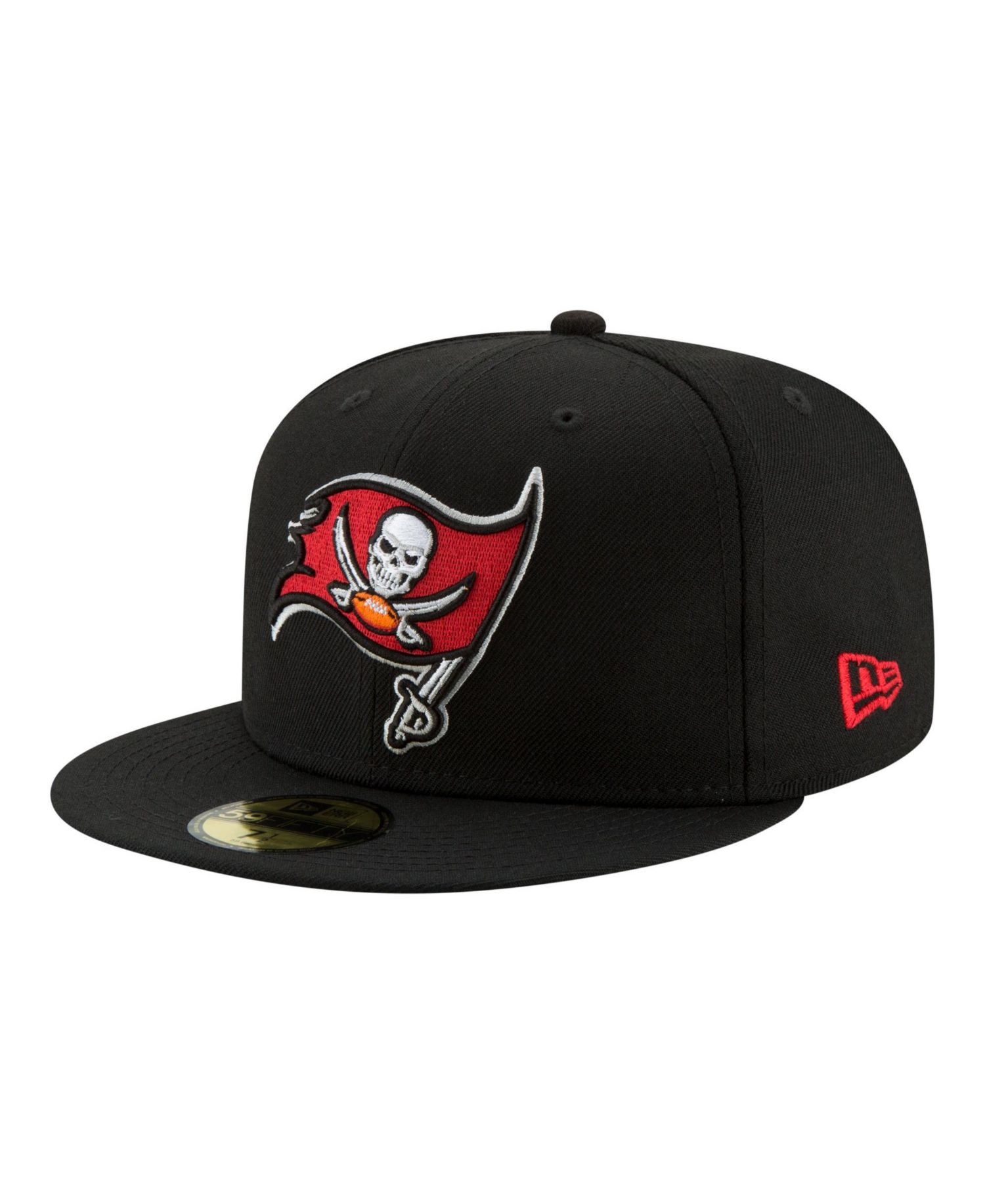 Men's Black Tampa Bay Buccaneers 59FIFTY Fitted Hat