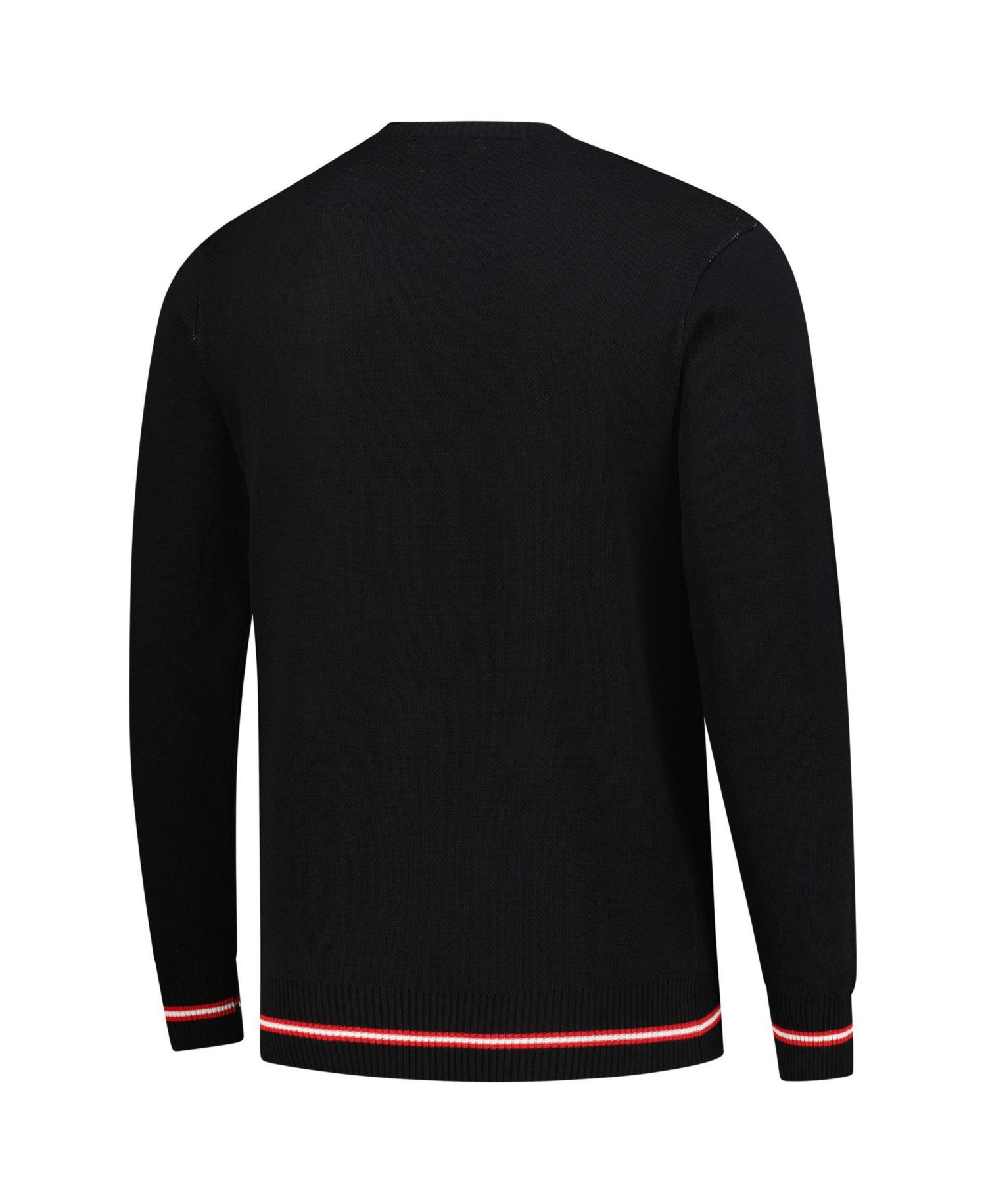 Men's and Women's Black Nebraska Huskers Renew Knit Vintage Retro Sweater