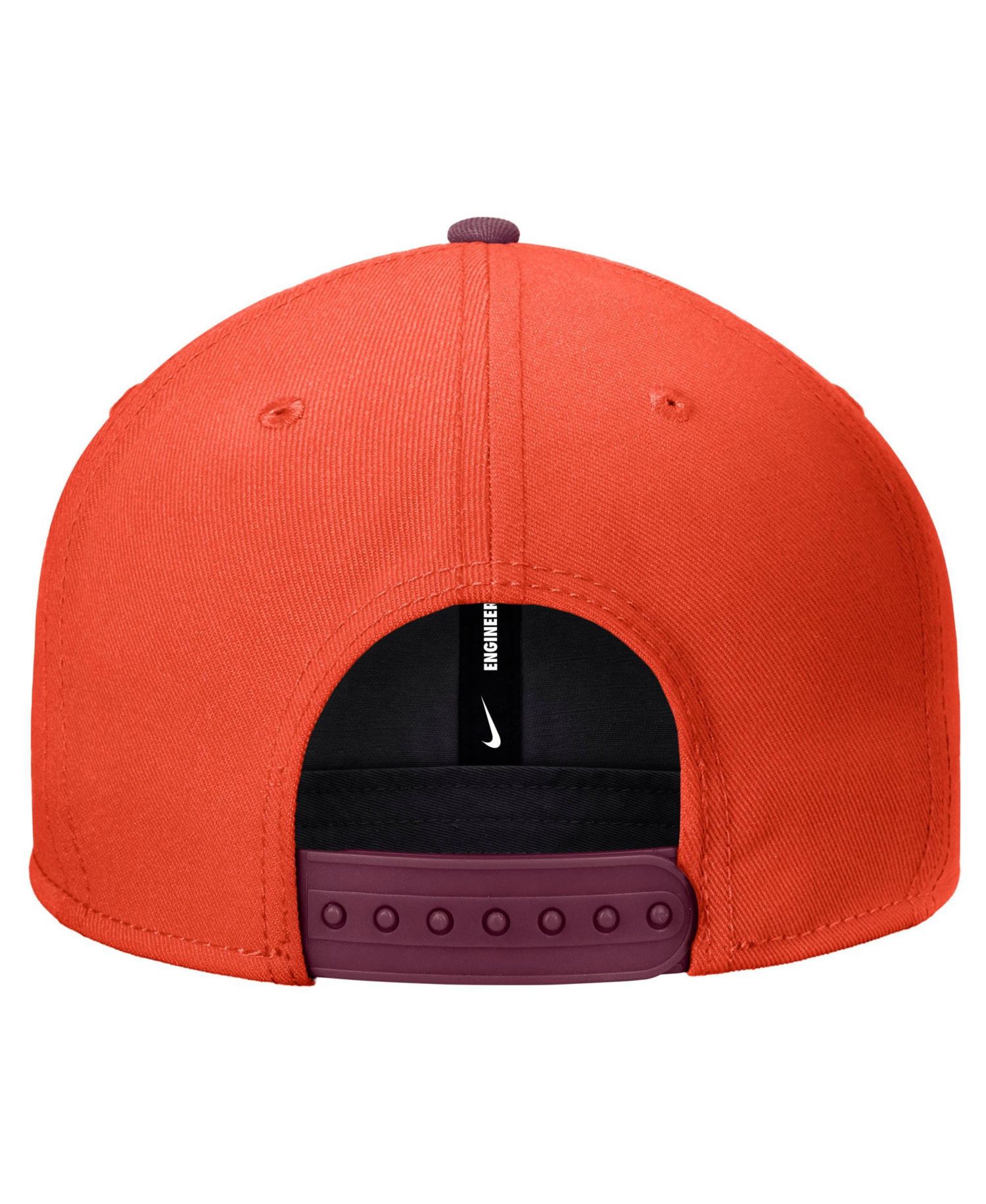 Men's Orange Virginia Cavaliers Vintage Script Pro Dri-FIT Snapback Hat