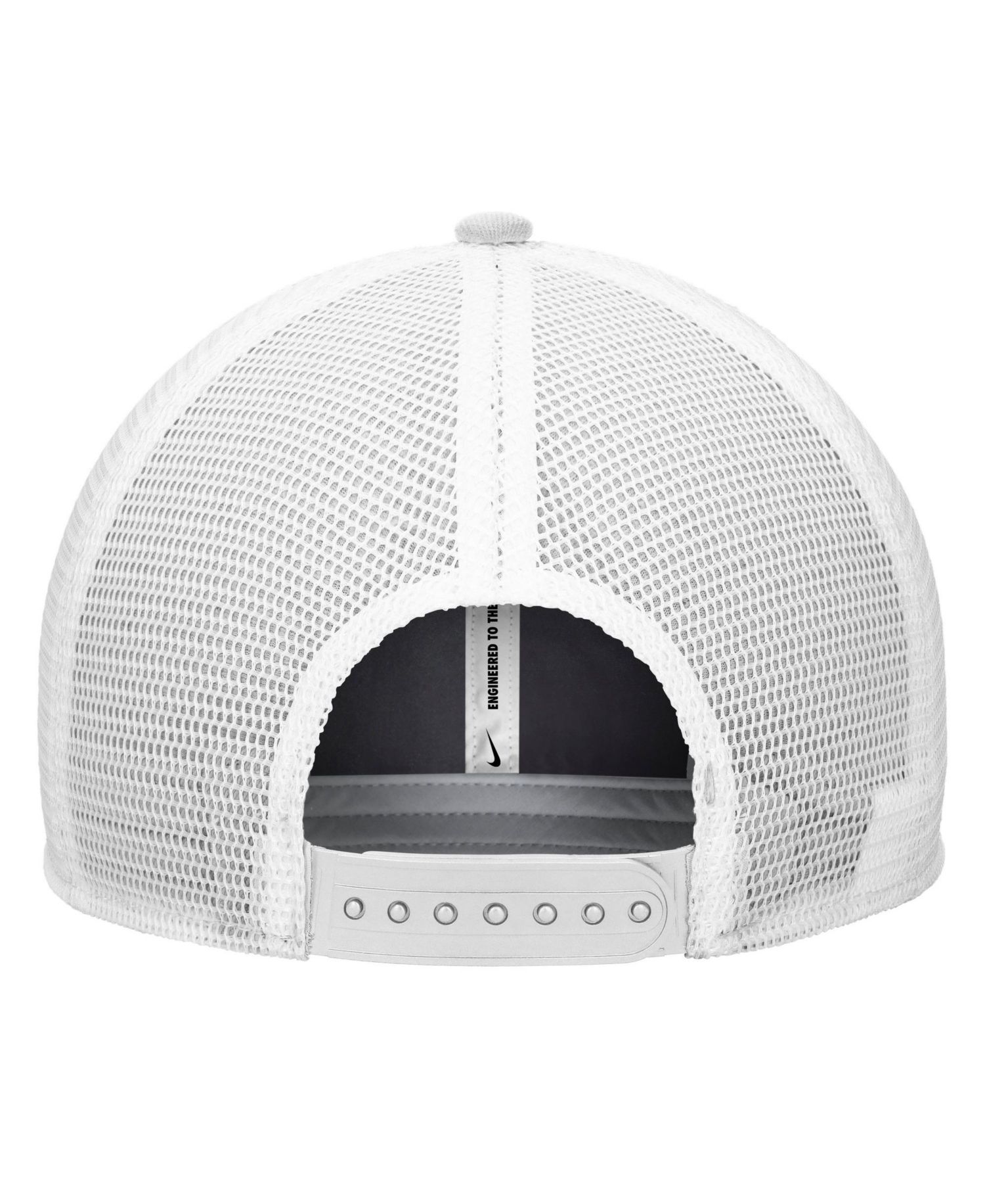 Men's White Baylor Bears White Out Rise Trucker Adjustable Hat