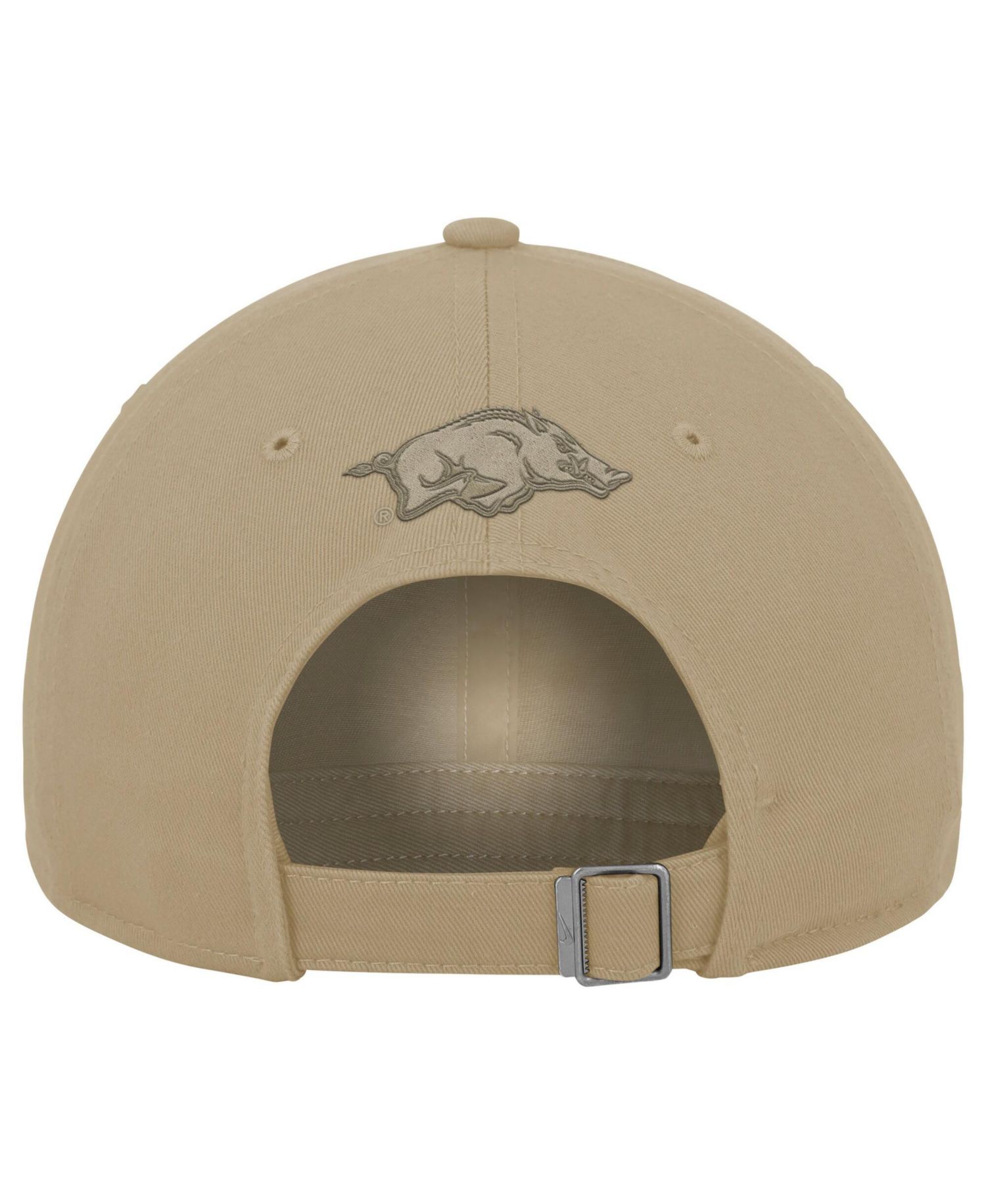 Men's Beige Arkansas Razorbacks Club Adjustable Hat