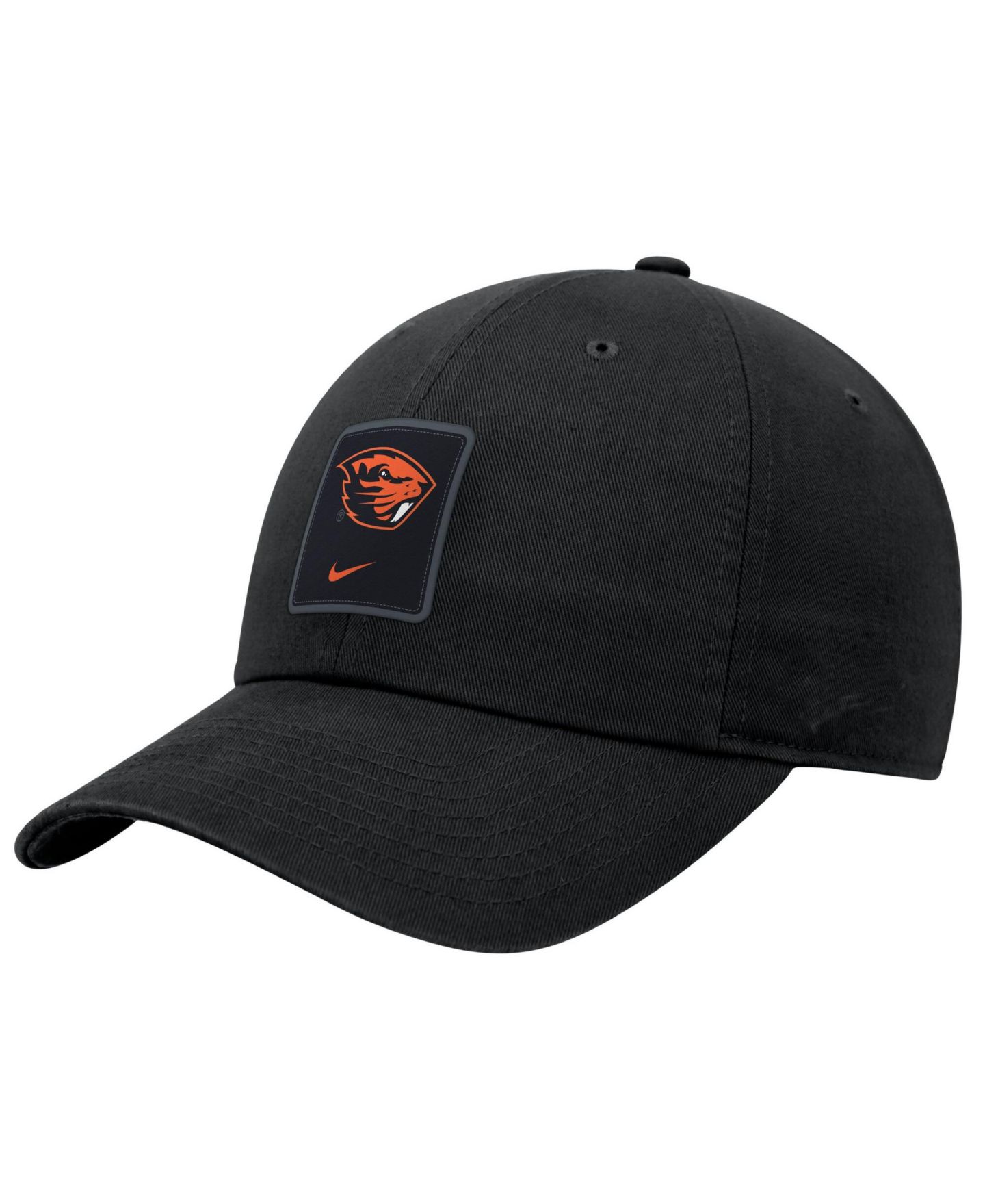 Мужская кепка Nike Black Oregon State Beavers 2026 On-Field Club Adjustable Hat — фото 1