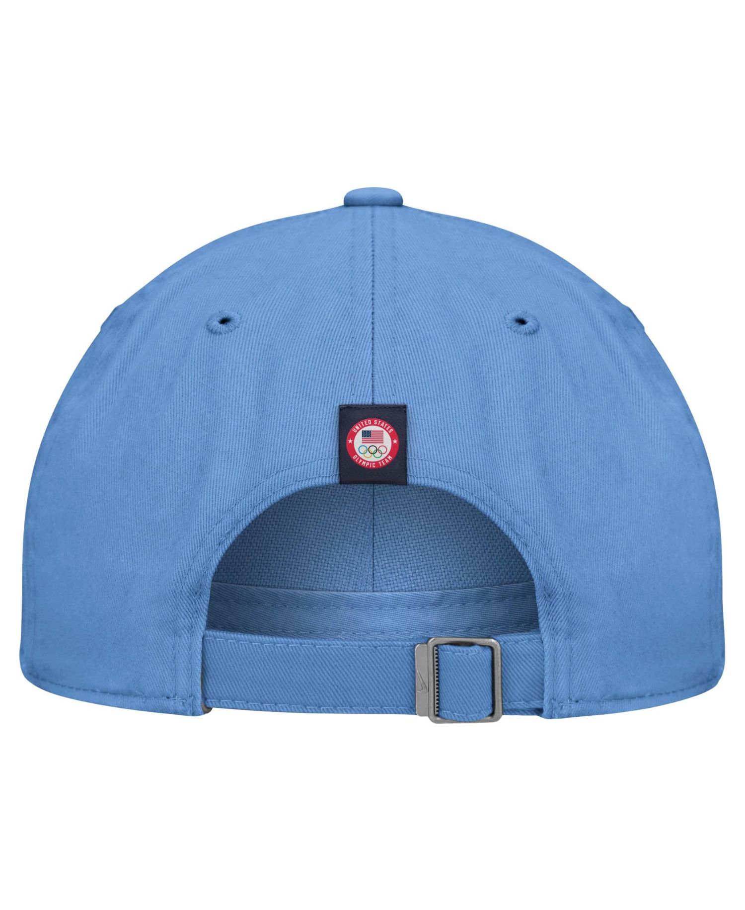 Big Boys and Girls Light Blue Team USA Club Unstructured Adjustable Hat