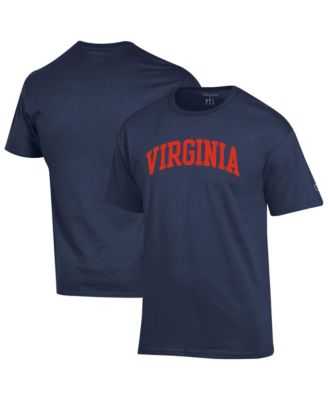 Men's Navy Virginia Cavaliers Basic Arch T-Shirt