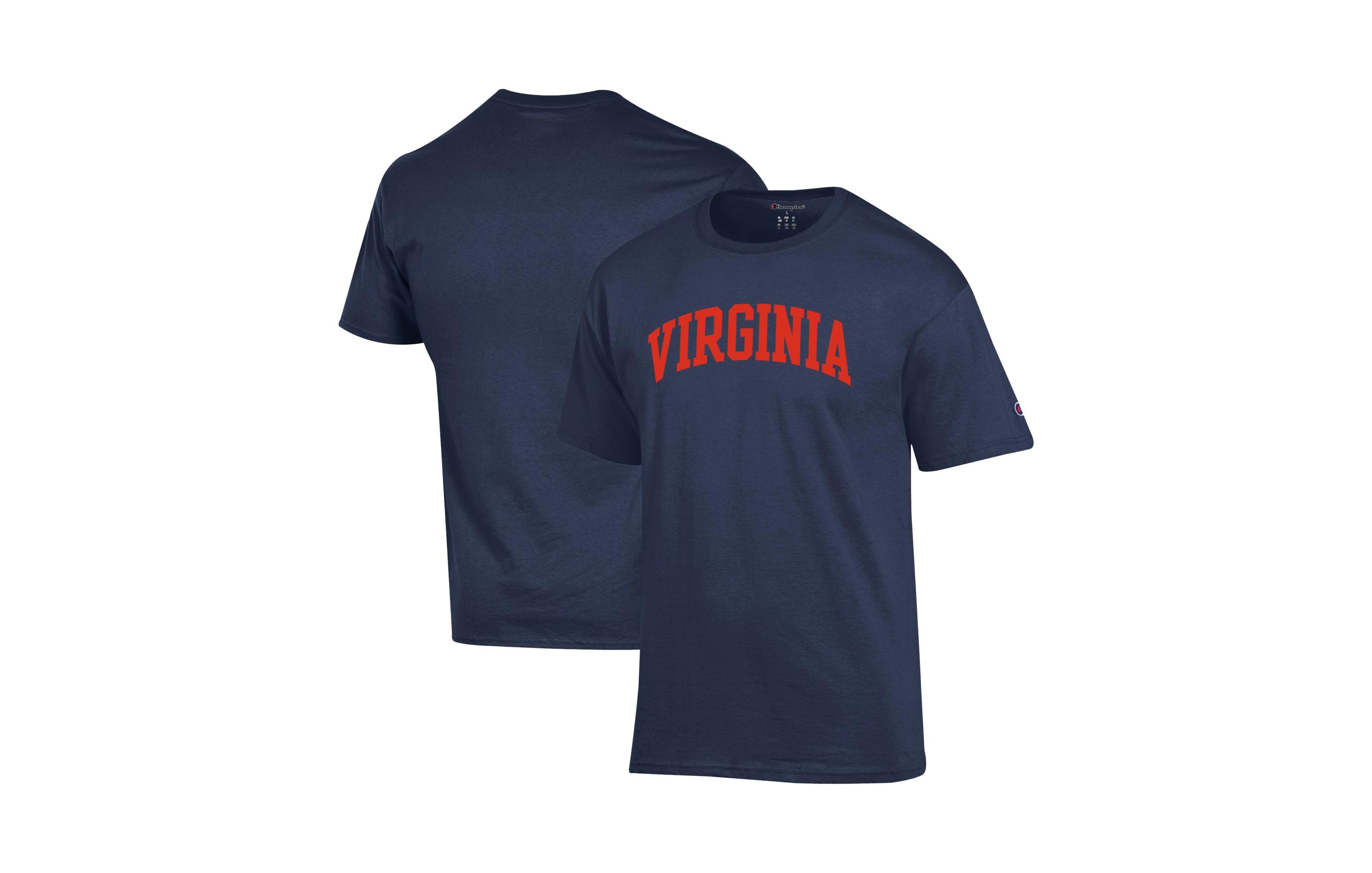 Champion Men's Orange Virginia Cavaliers Basic Arch T-Shirt