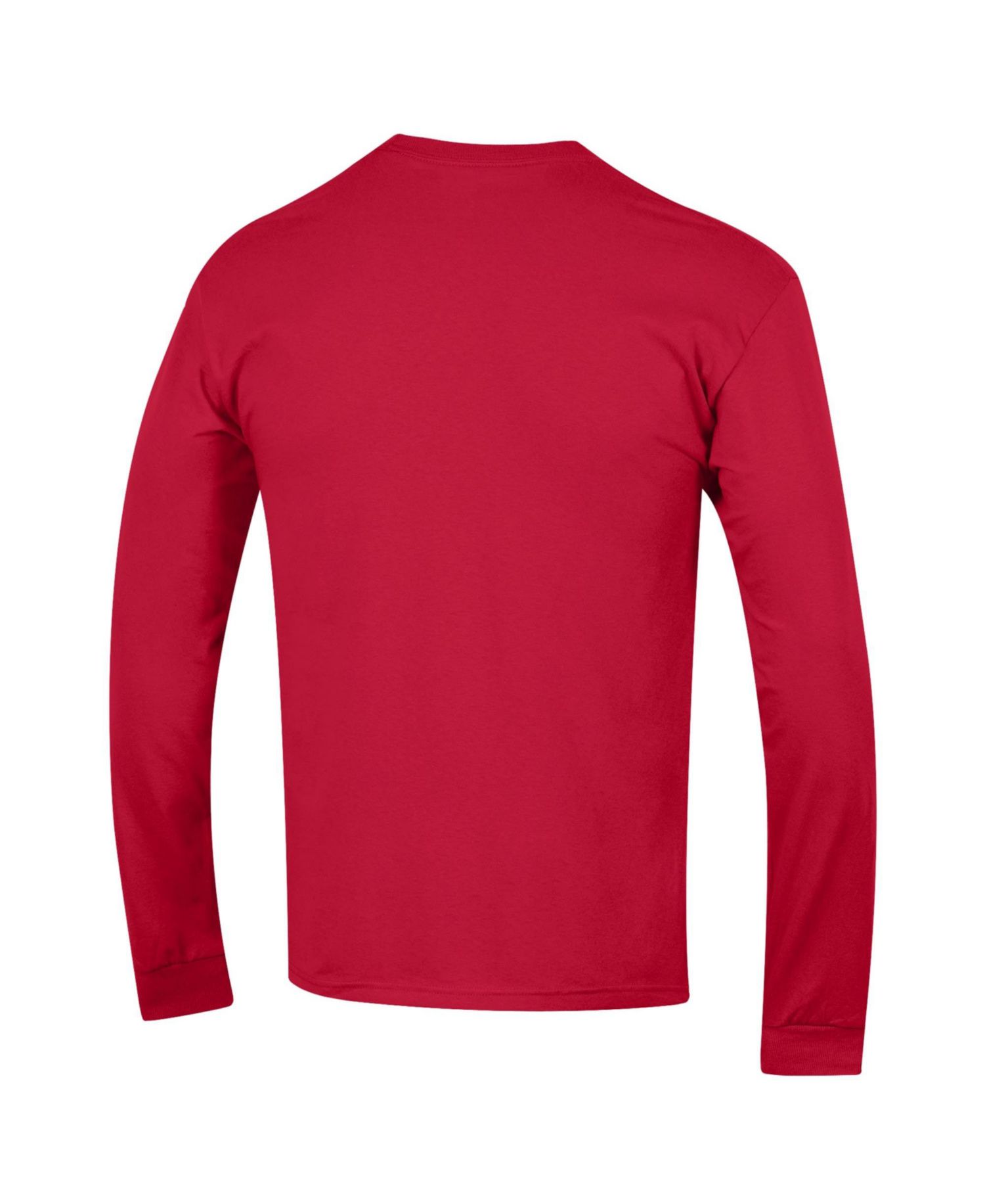 Men's Champion Black Texas Tech Red Raiders Arch Over Logo Long Sleeve T-Shirt