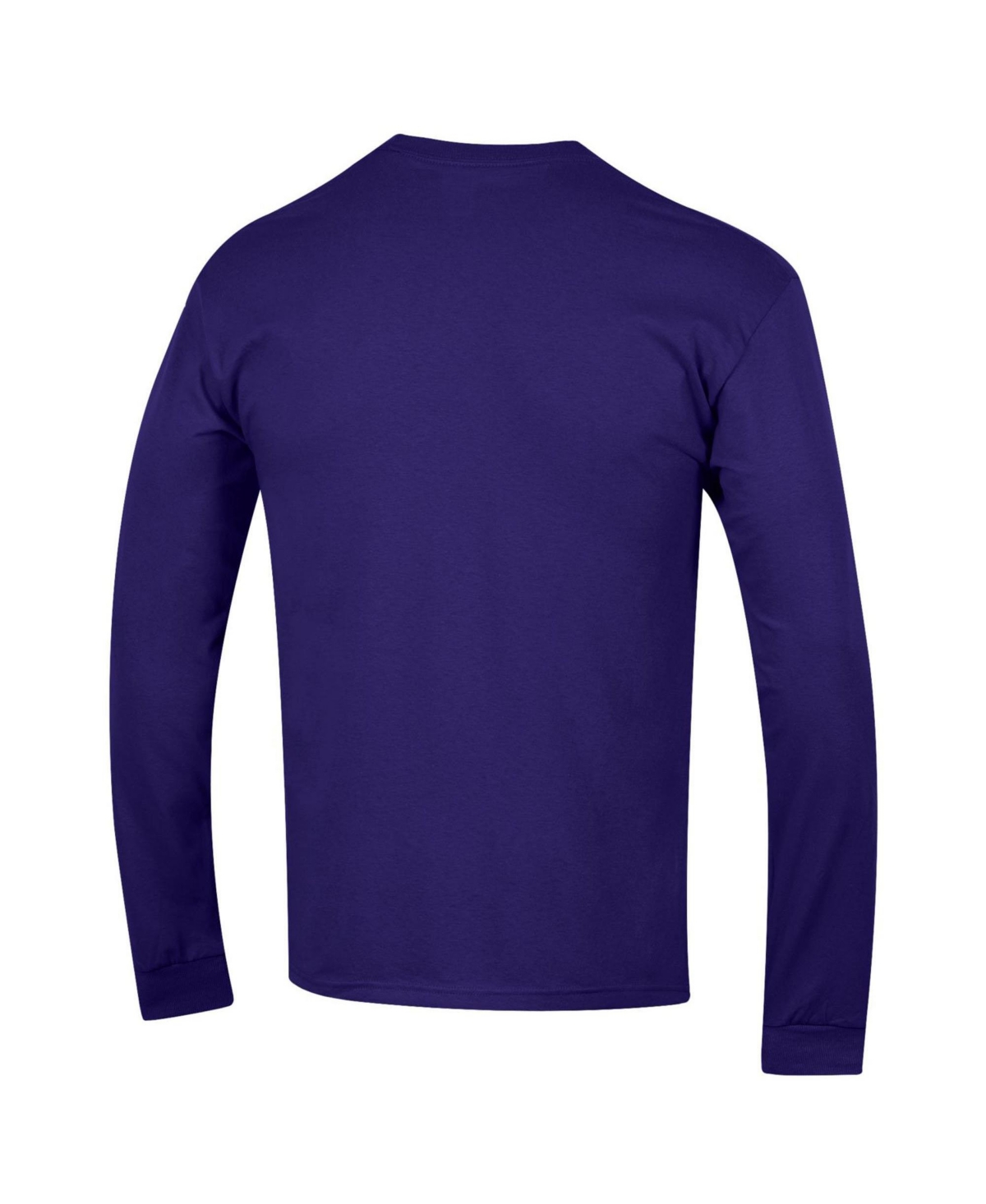 Champion Men's Champion Purple Kansas State Wildcats Arch Over Logo Long sleeves T-Shirt