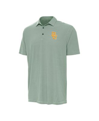 Men's Green/White Baylor Bears Twine Polo Shirt