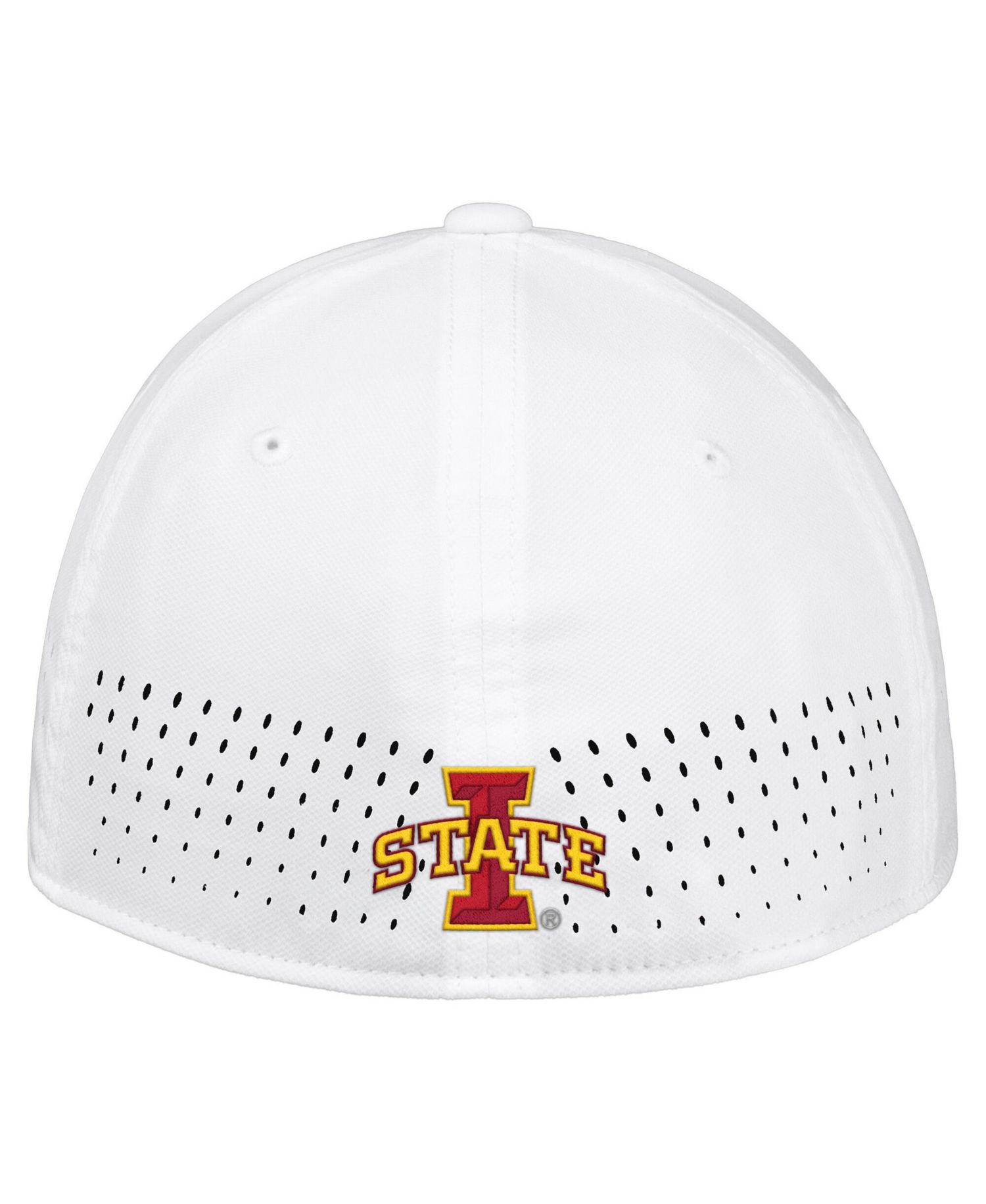Men's White Iowa State Cyclones 2026 On-Field AeroBill SwooshFlex Dri-FIT Hat