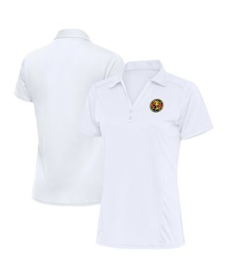 Women's White Club America Statement Polo Shirt