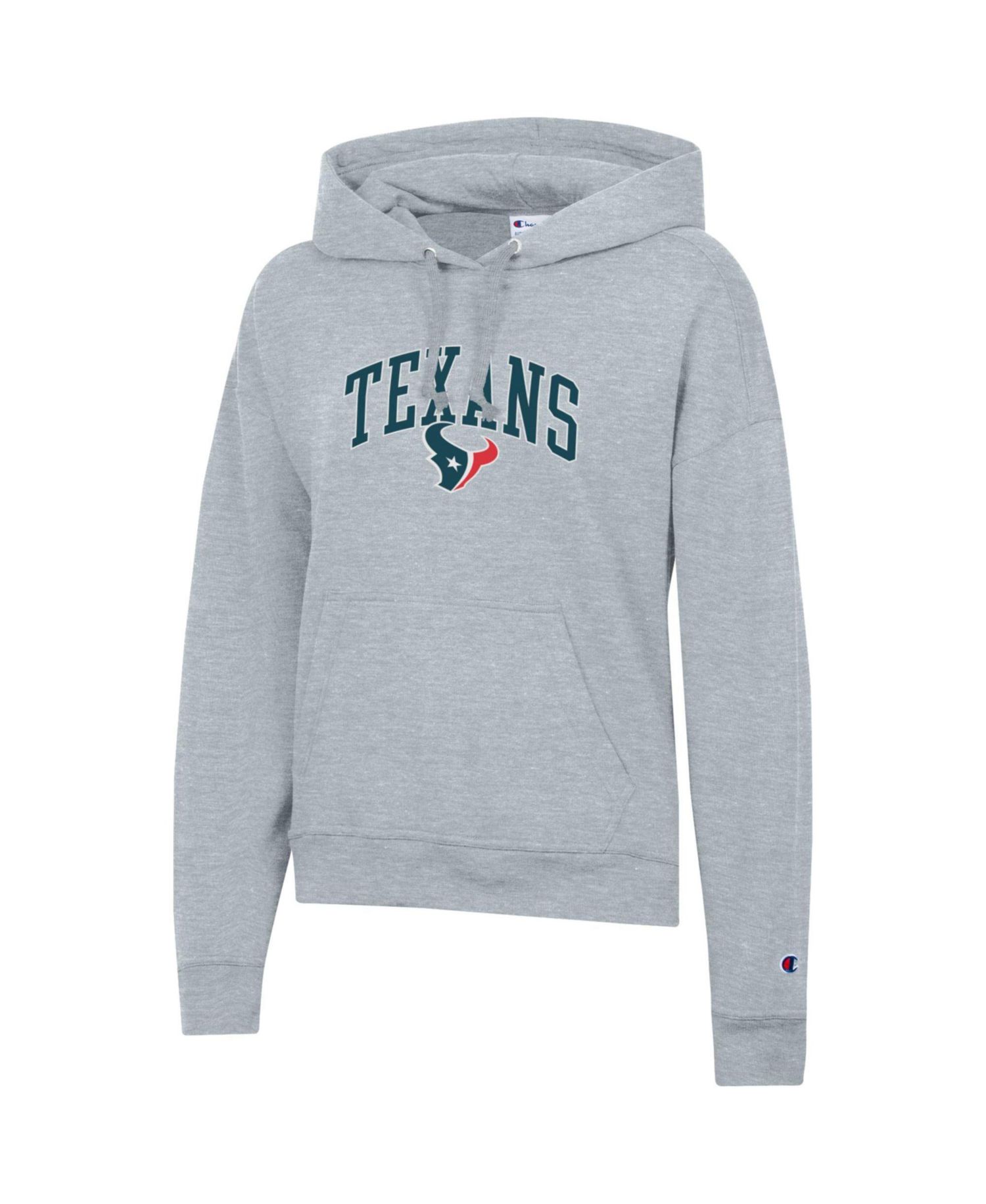Women's Heather Gray Houston Texans Power Blend Hoodie