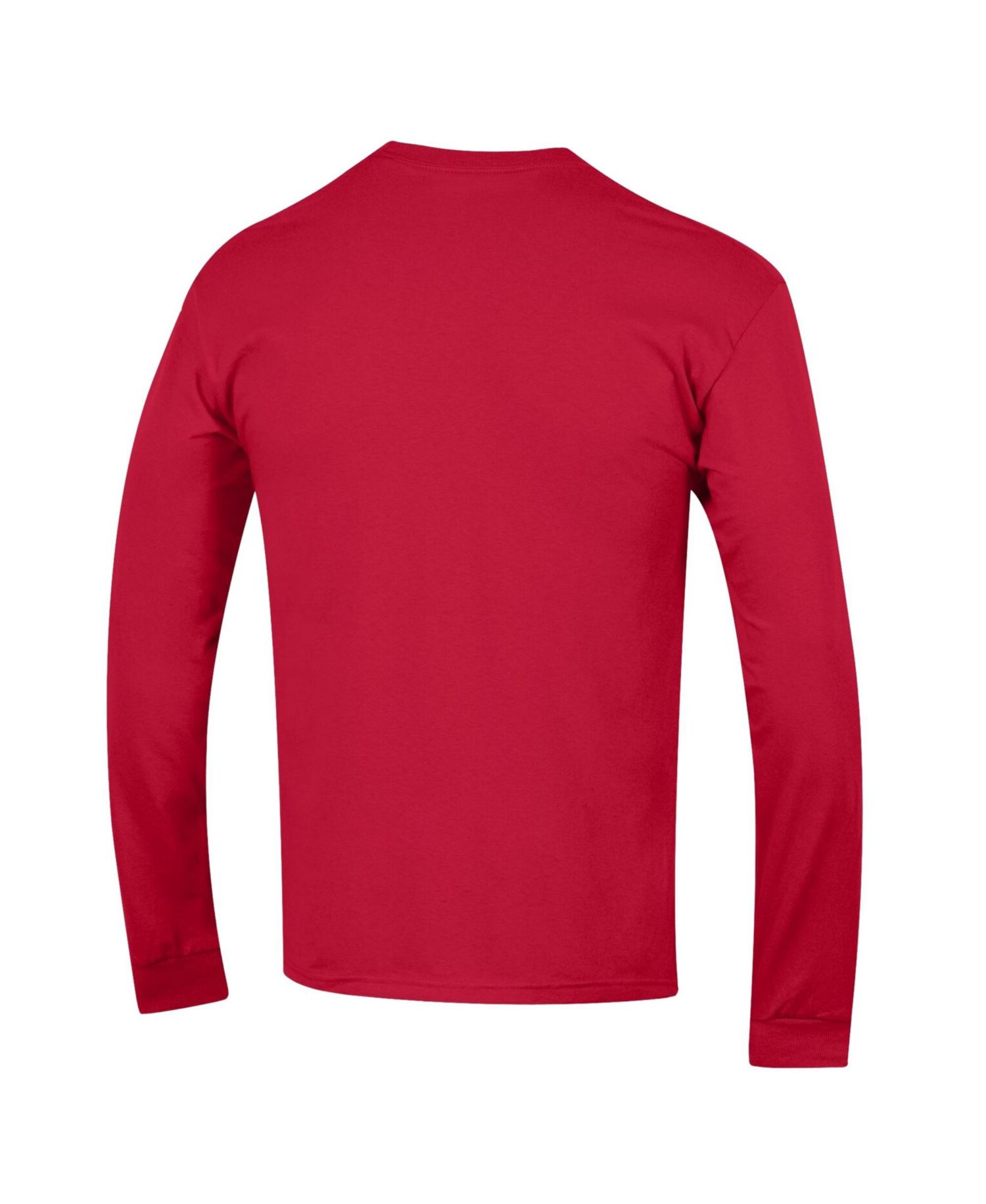 Men's Red Carolina Hurricanes Long Sleeve Jersey T-Shirt