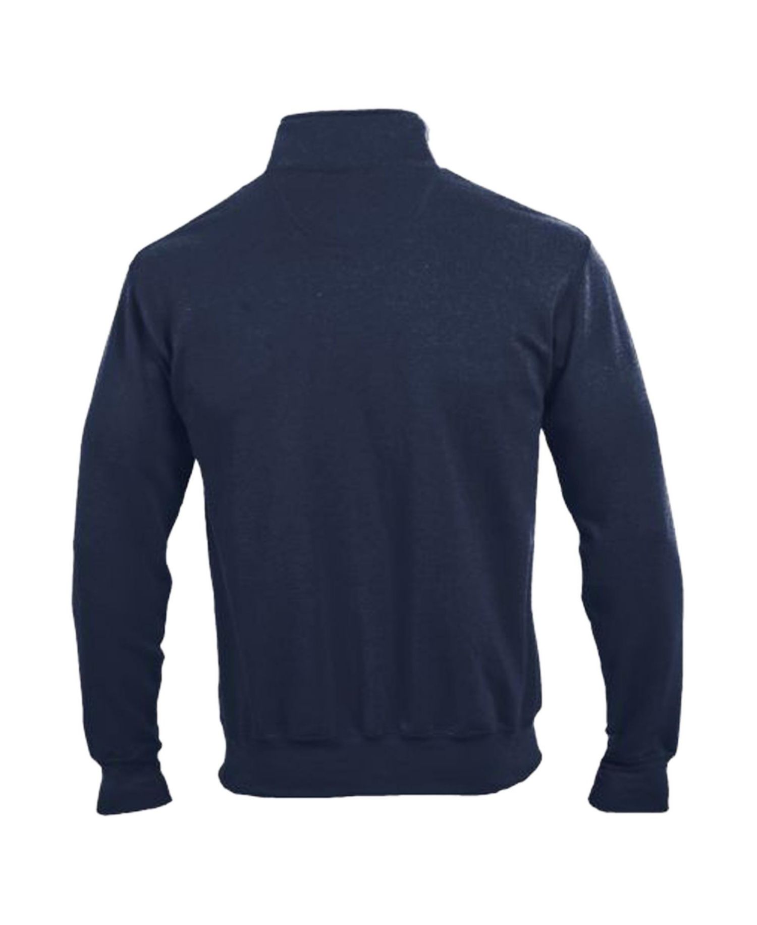 Men's Navy Notre Dame Fighting Irish Powerblend Quarter-Zip Pullover Sweatshirt