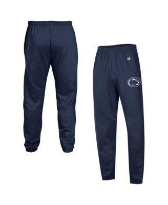 Men's Navy Penn State Nittany Lions Powerblend Banded Fleece Sweatpants
