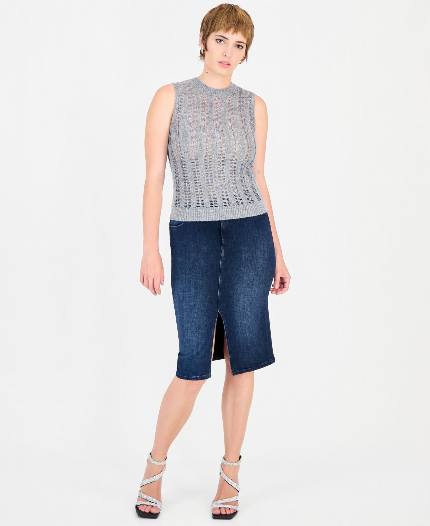 Women's Cecilia Sleeveless Sequin Sweater