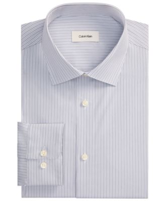 Men's Performance Wrinkle-Free Round Cuff Dress Shirt