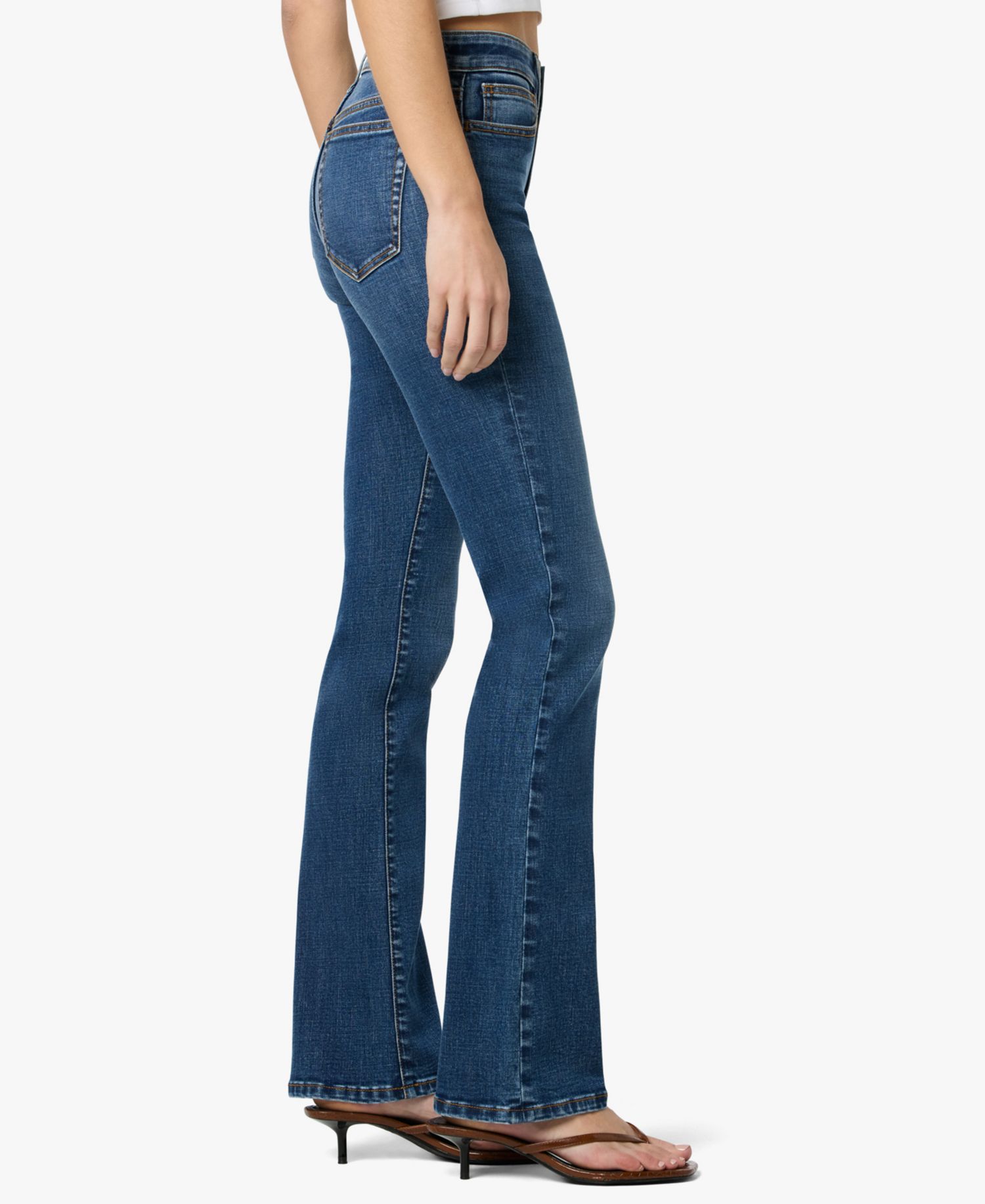 Women's High-Rise Curvy Bootcut Jeans