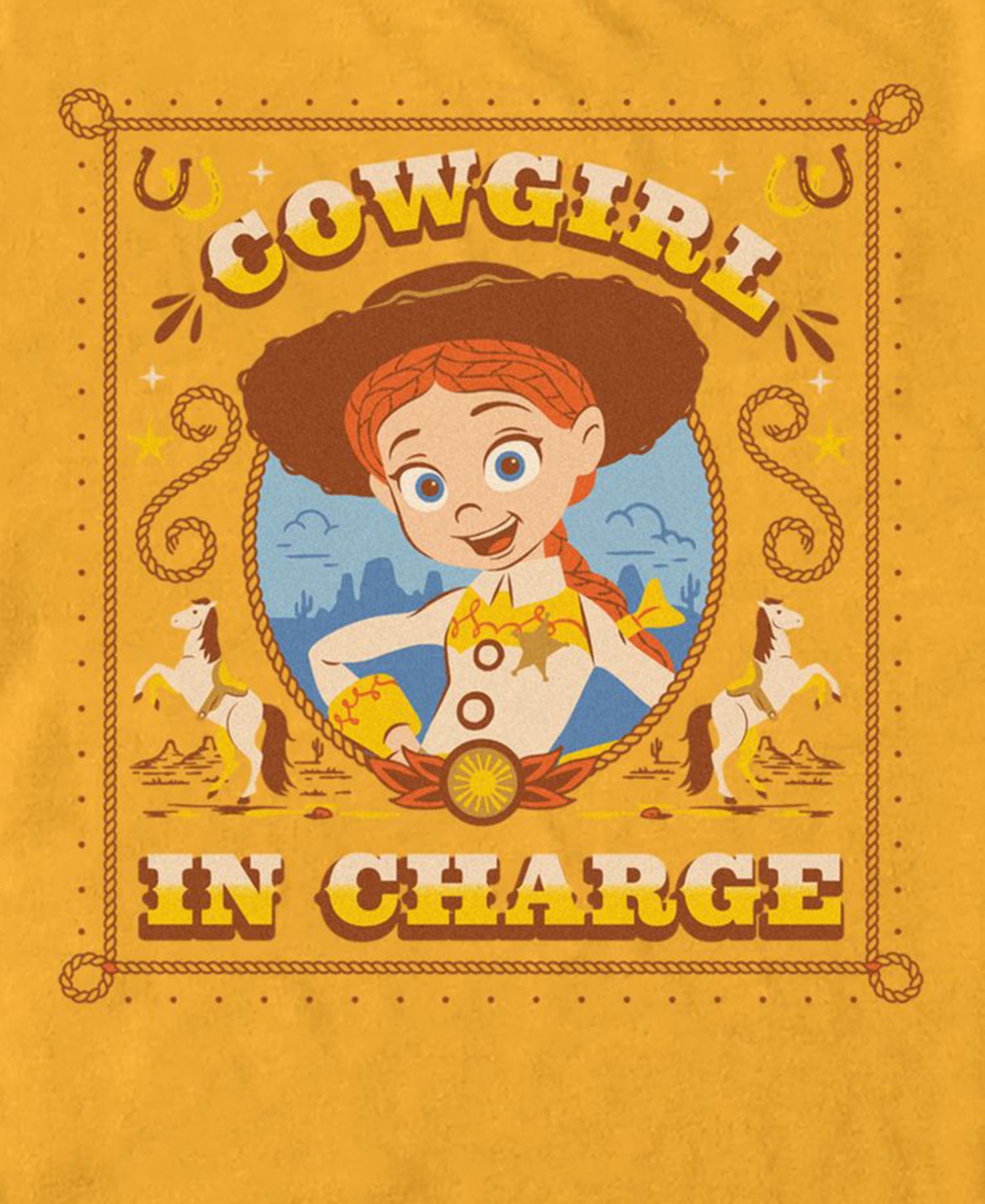 Men's Toy Story Jessie Cowgirl in Charge Graphic T-Shirt