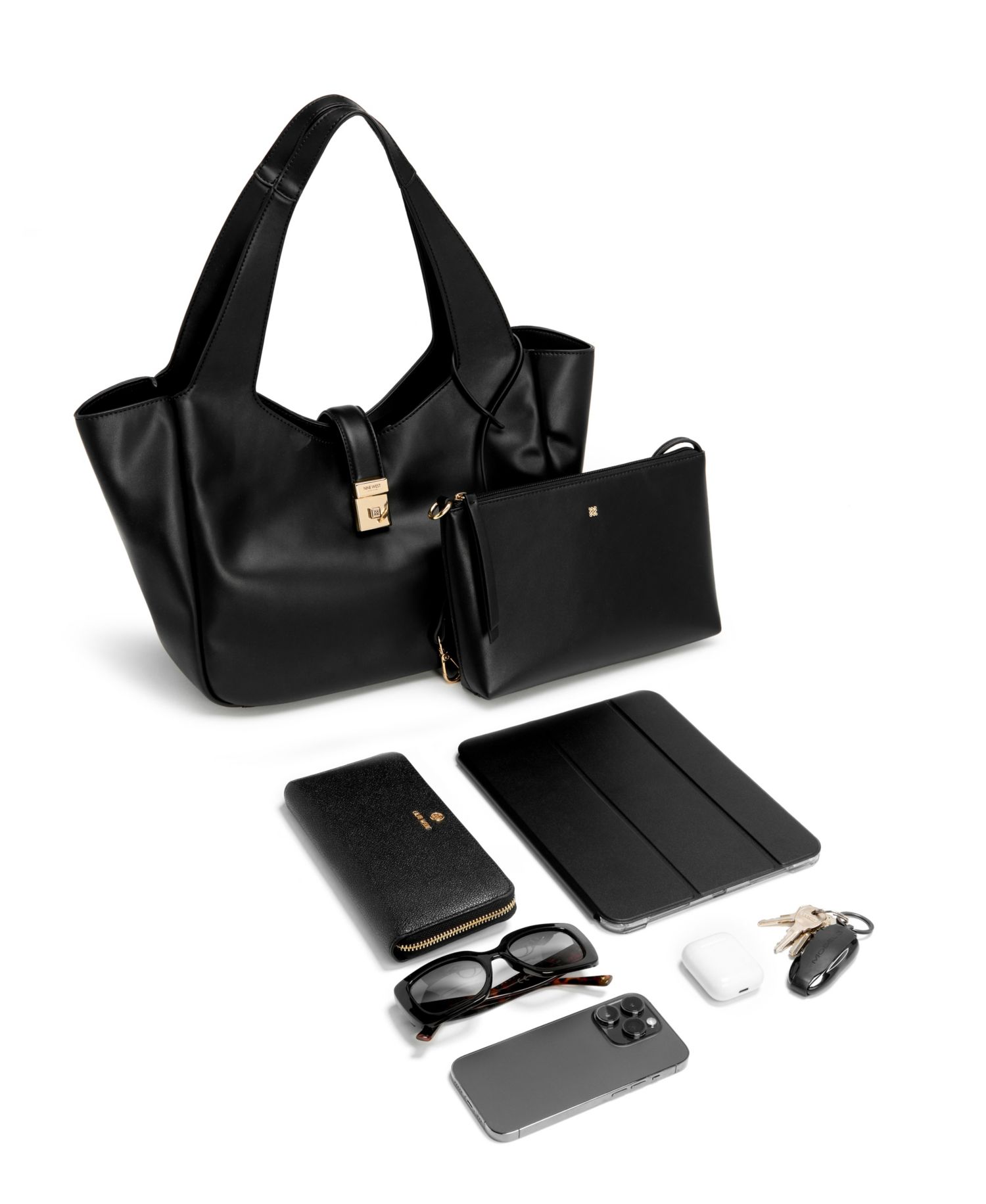 Monette 2 In 1 Extra-Large Tote Handbag
