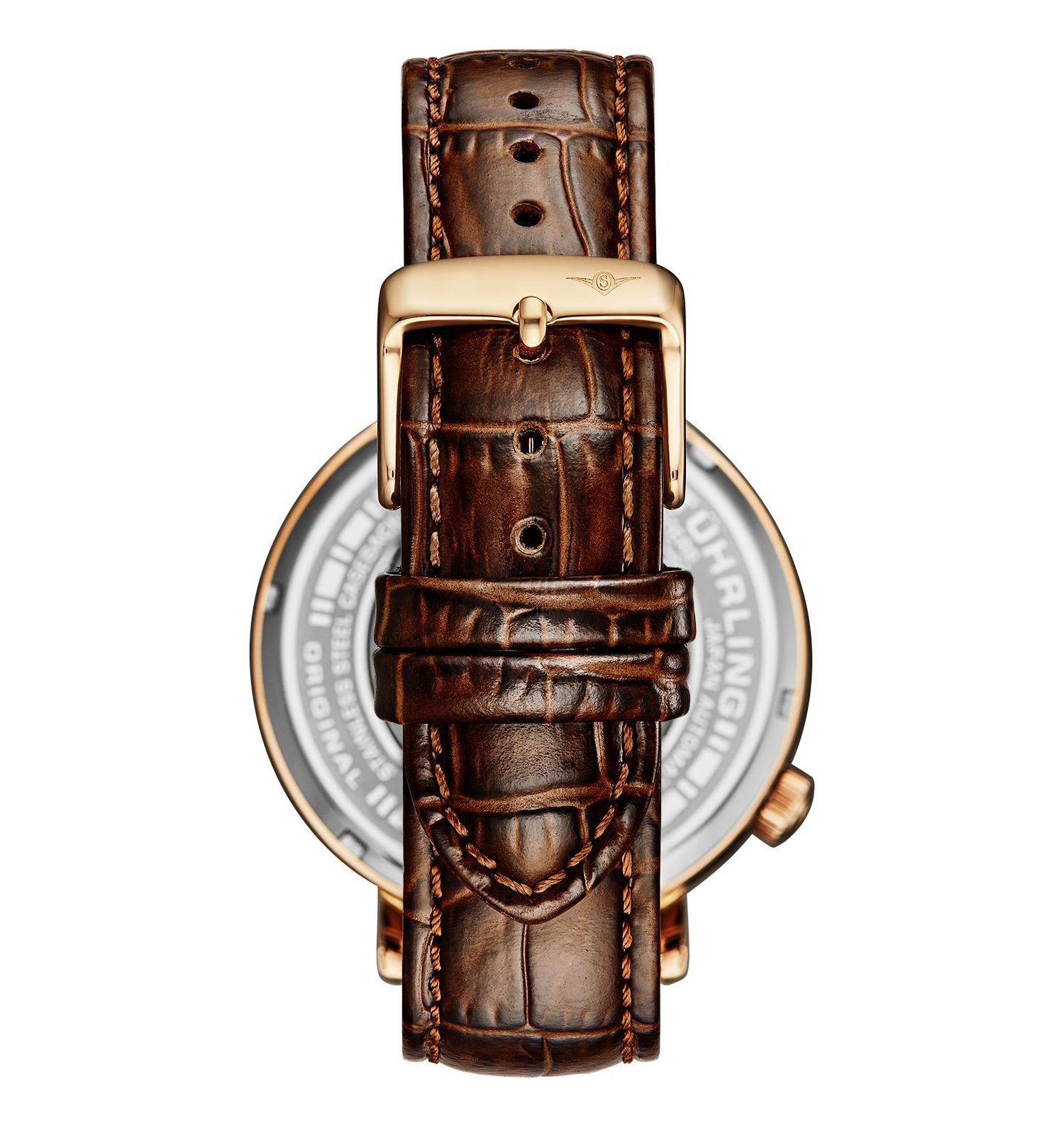 Mens 1021 Quasar Skeleton Automatic 42mm Watch