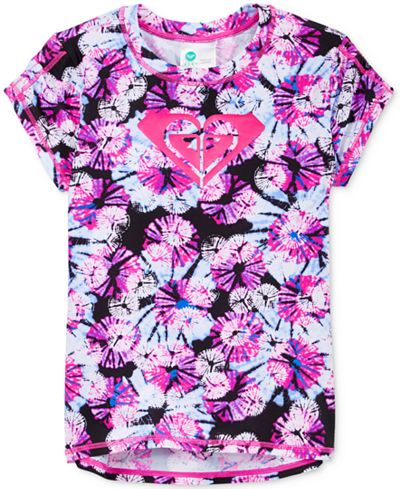 Roxy Graphic-Print Resort Retreat Rash Guard, Girls (7-16)