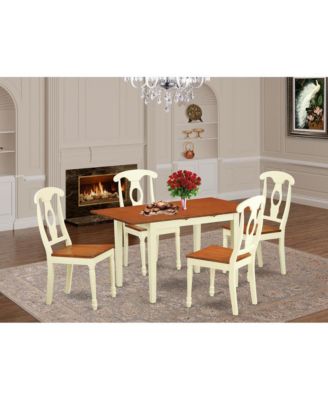 5 Pc Table and chair set for 4-Table and 4 Dining Chairs