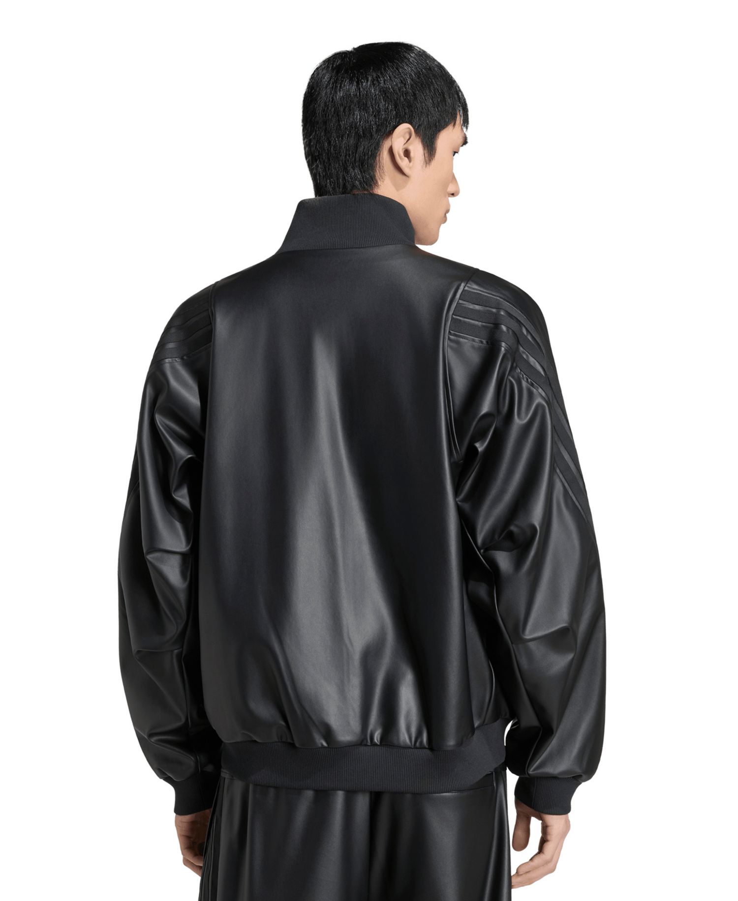 Stadium Faux Leather Jacket
