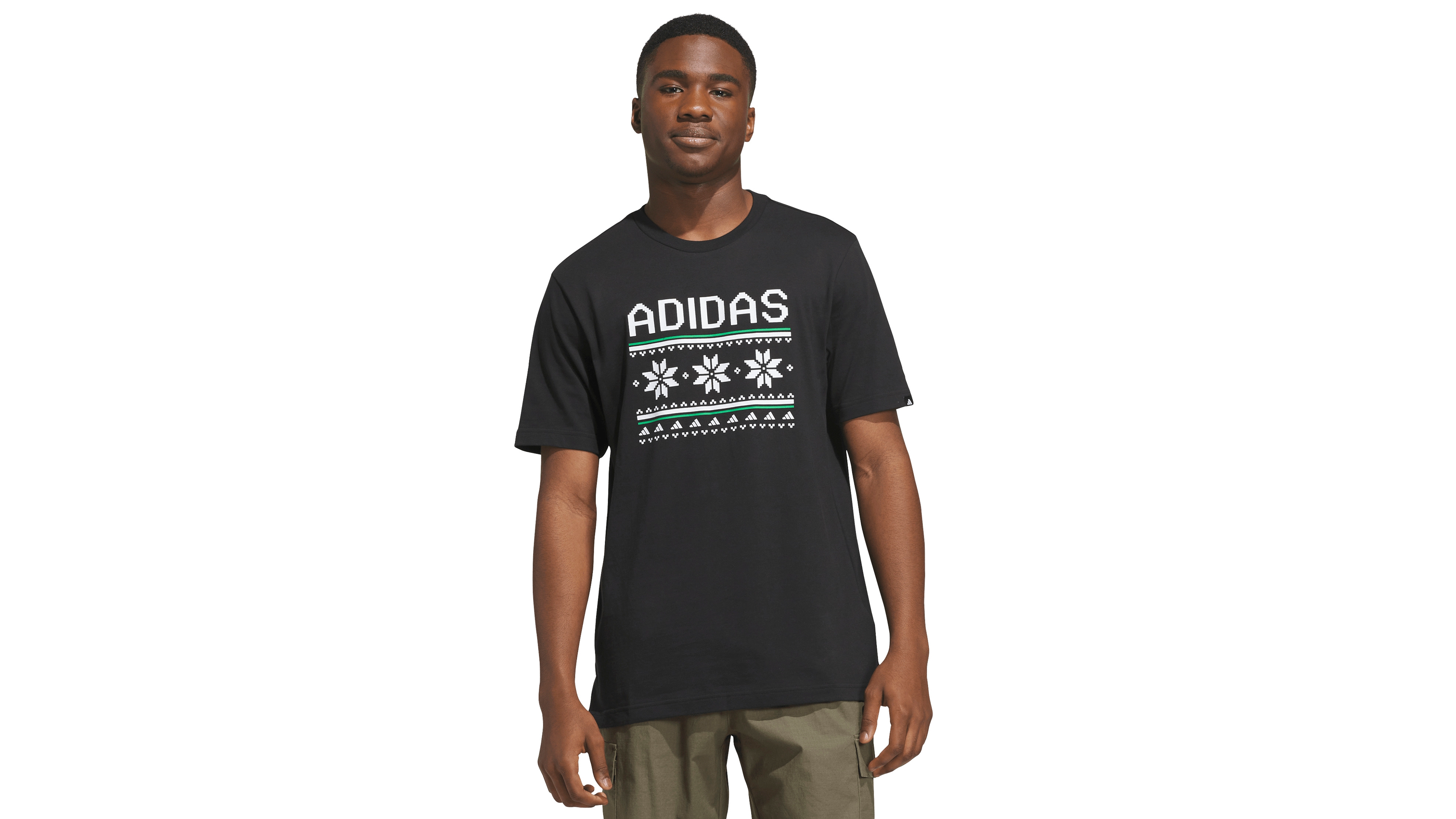 adidas Men's Holiday Printed Graphic T-Shirt