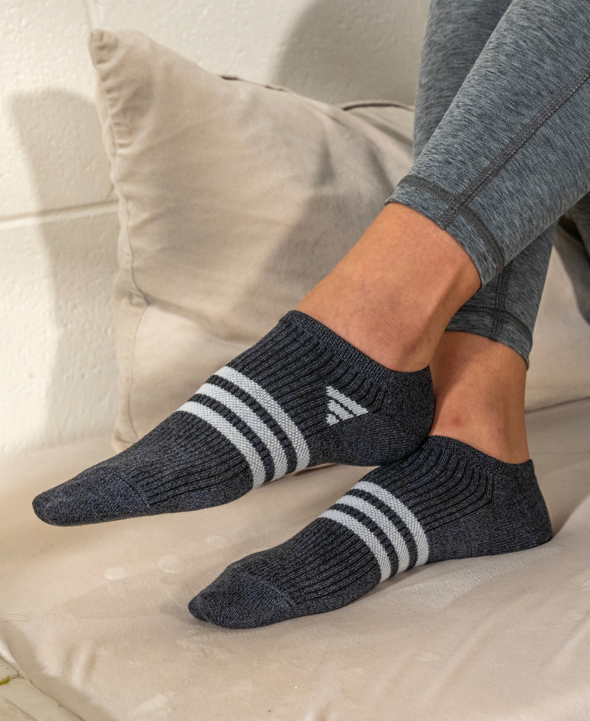 adidas Women's Superlite 3.0 No Show Athletic Socks, 6-Pack