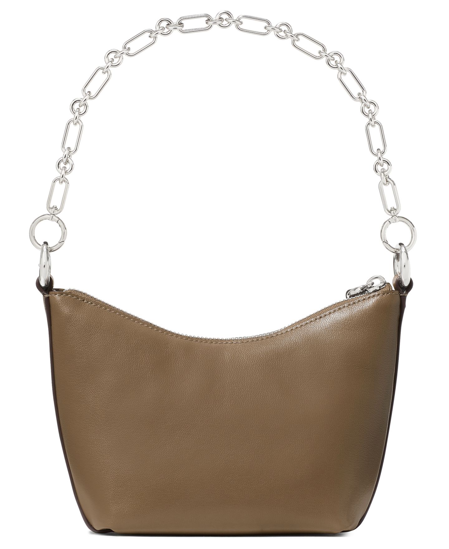 Женская сумка Kate Spade New York Halo Chain Small Leather Shoulder Handbag, цвет: Driftwood — фото 2