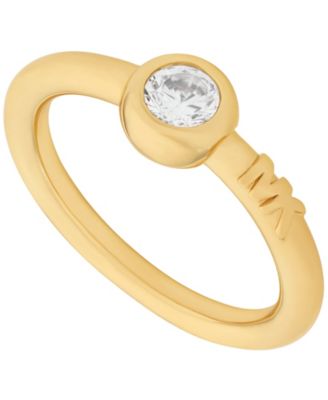 MICHAEL Bezel-Set Solitaire Ring