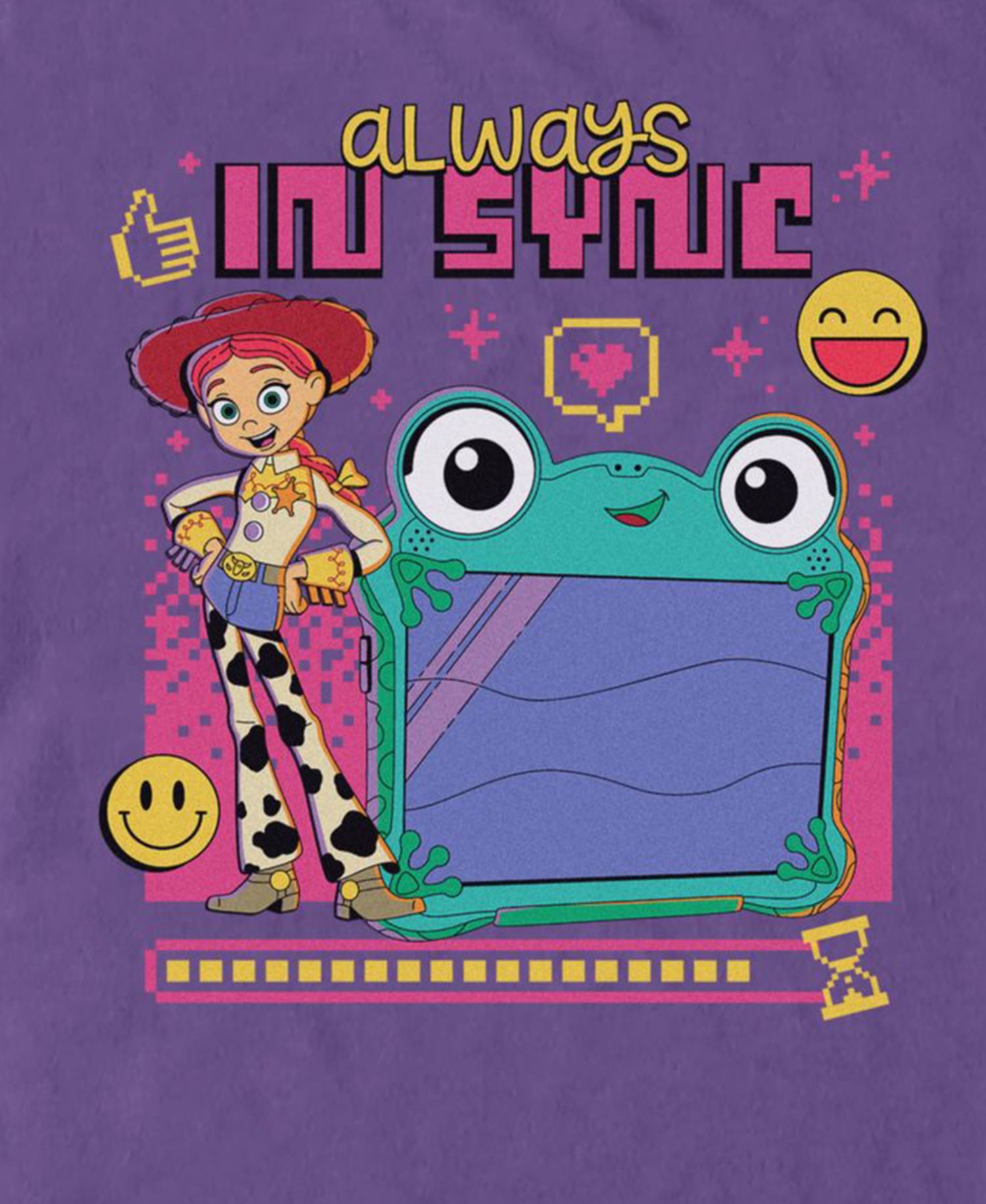 Men's Toy Story Always in Sync Character Graphic T-Shirt