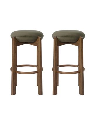 Backless Bar Stools Set of 2